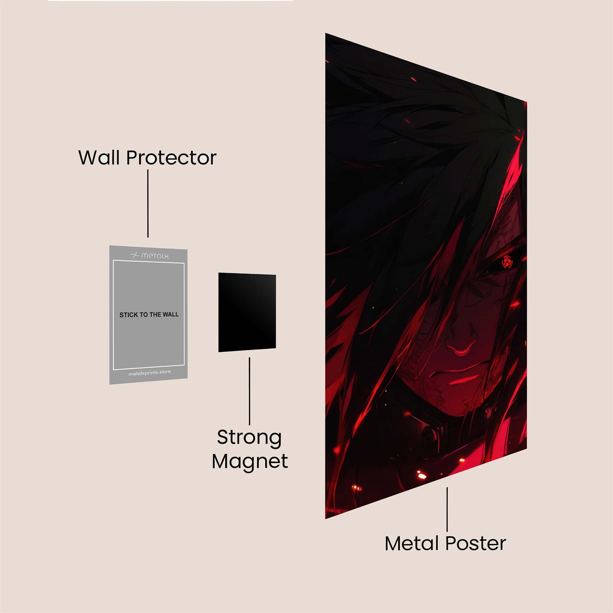 Madara Menace Safe Wall Magnetic / M