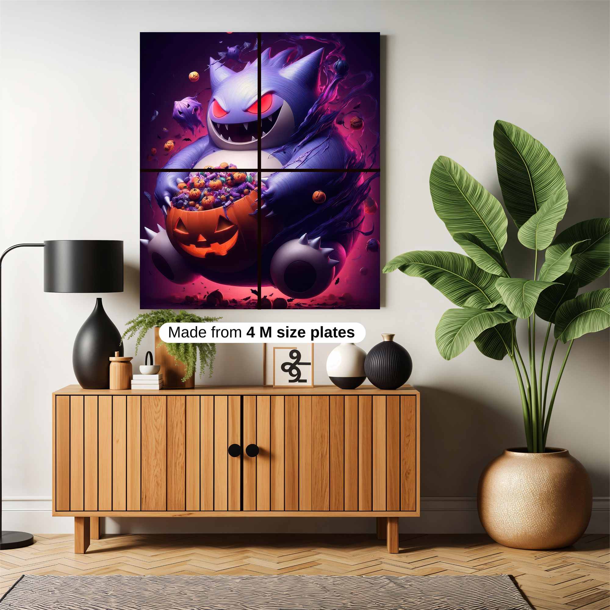 Gengar Ghoul Safe Wall Magnetic / M