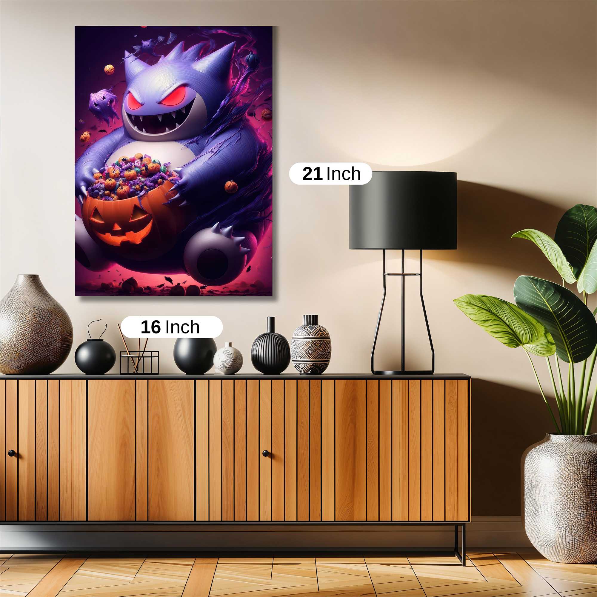 Gengar Ghoul Safe Wall Magnetic / M