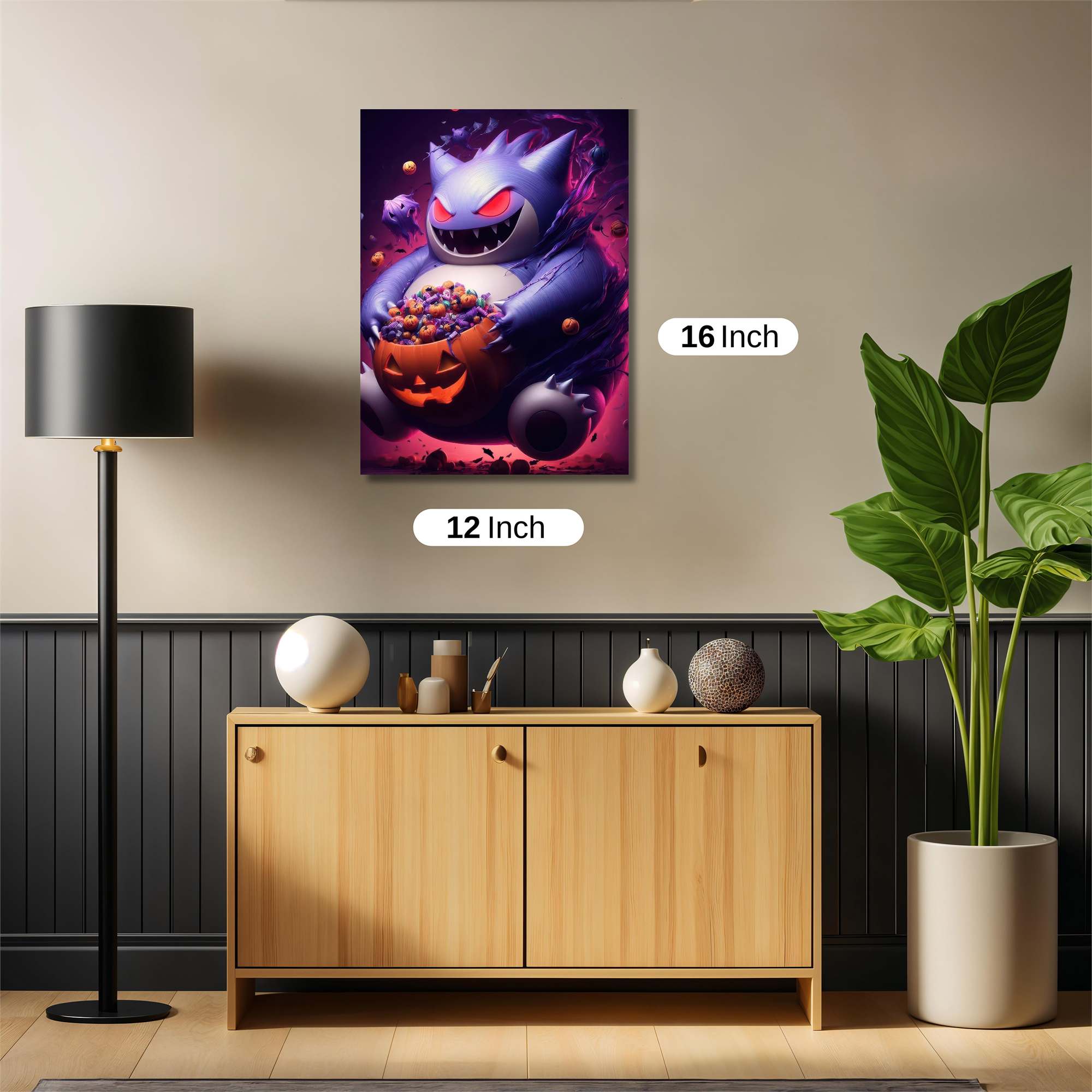 Gengar Ghoul Safe Wall Magnetic / M