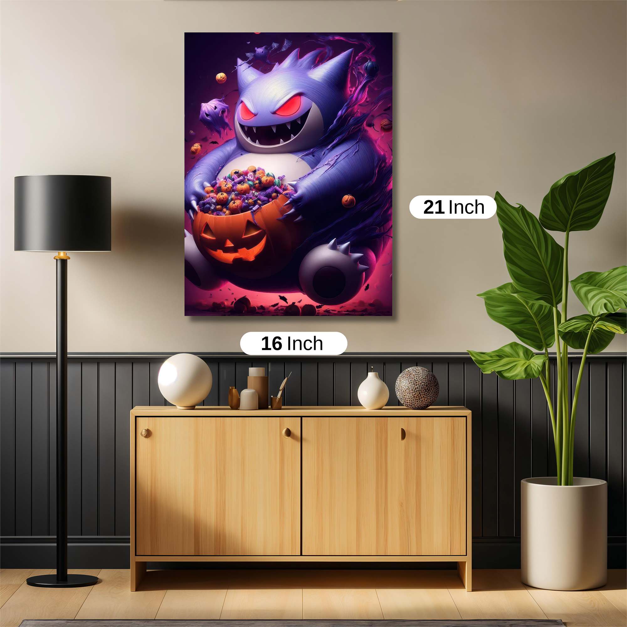 Gengar Ghoul Safe Wall Magnetic / M