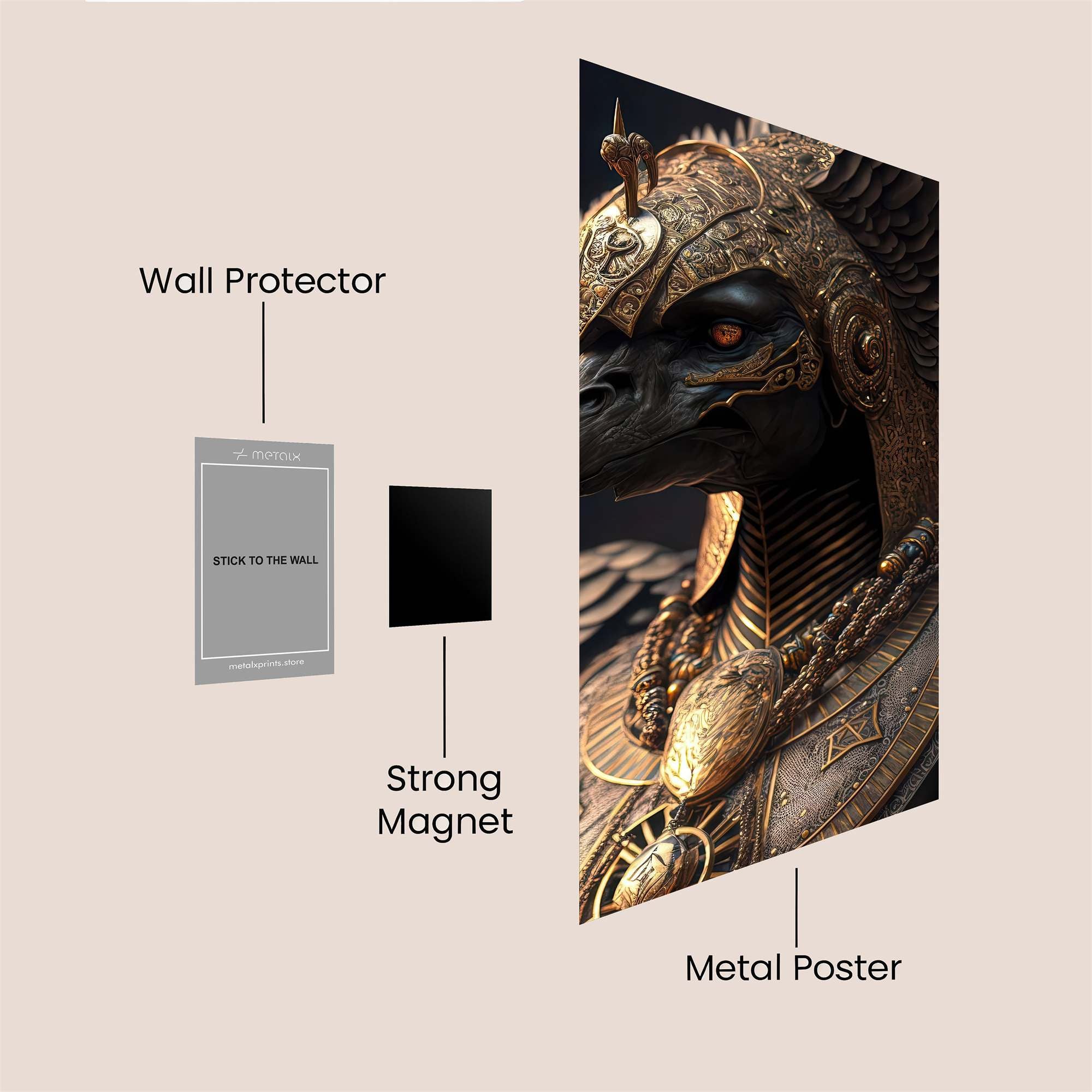 Horus Majestic Safe Wall Magnetic / M
