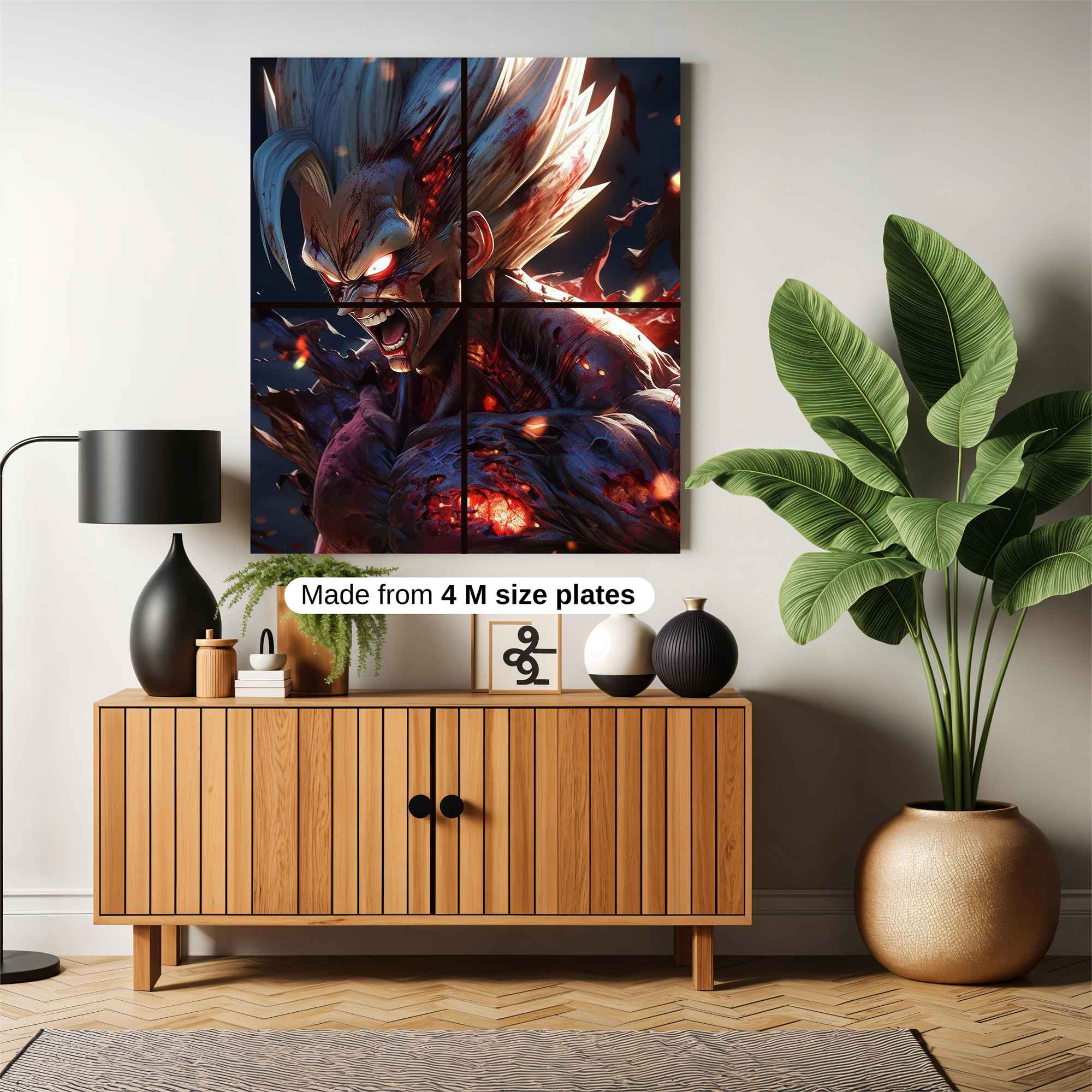 Goku Inferno Safe Wall Magnetic / M