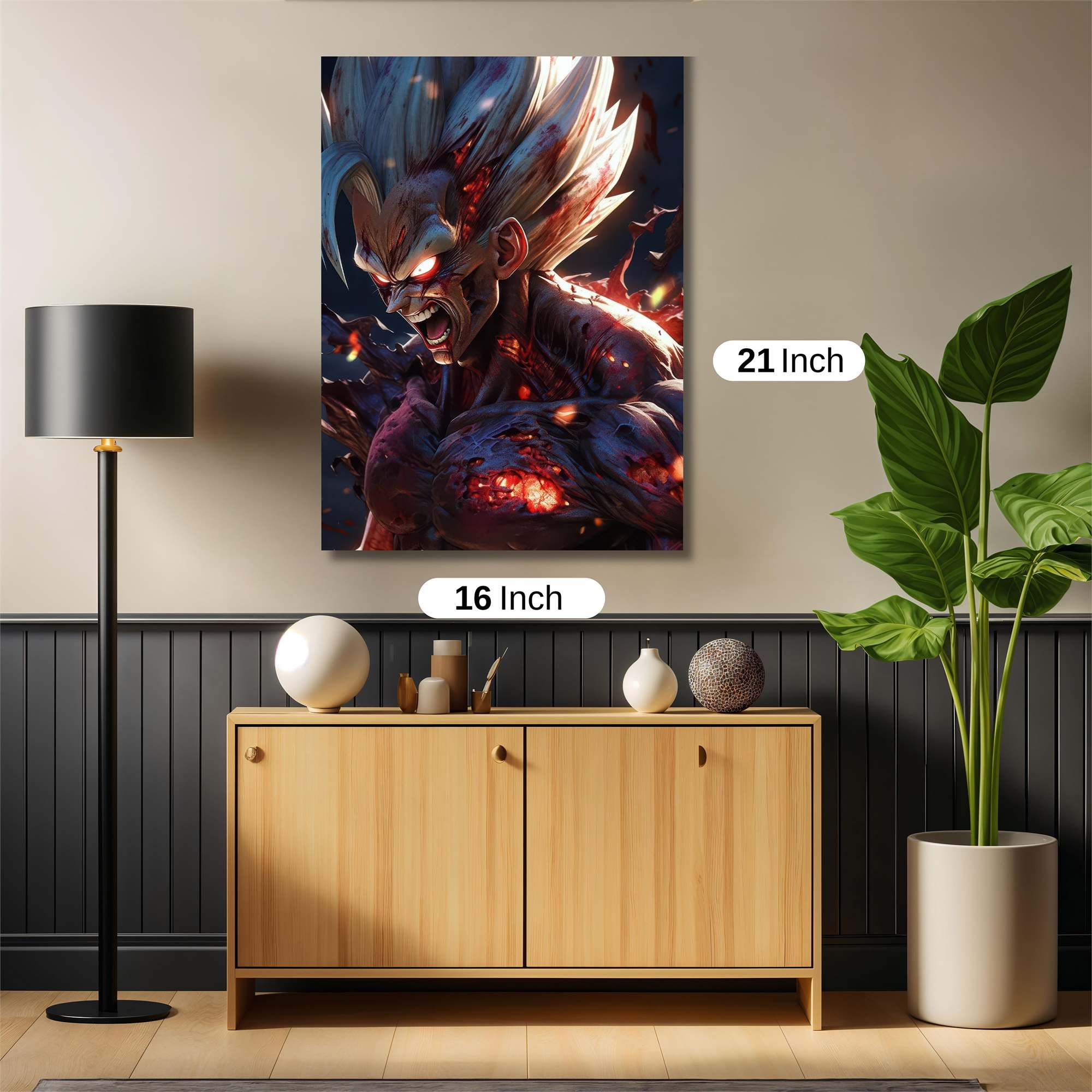 Goku Inferno Safe Wall Magnetic / M