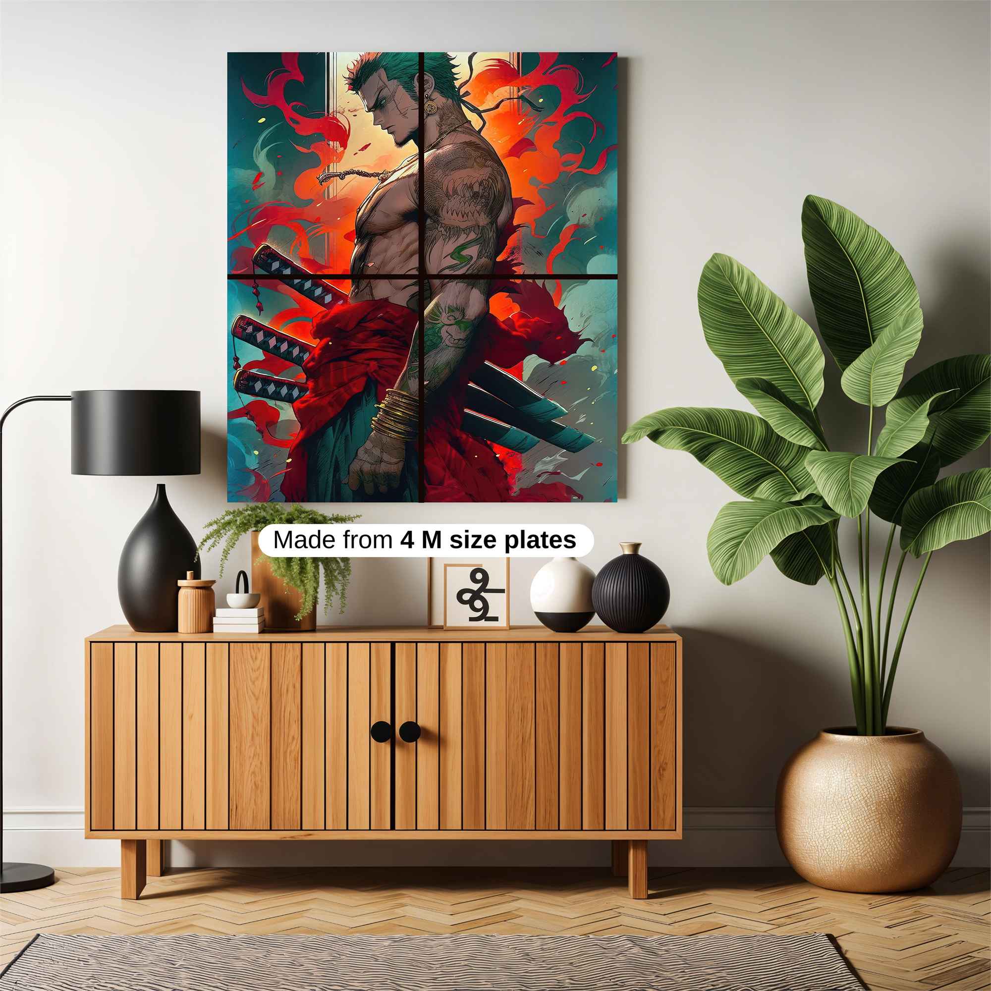 Zoro Inferno Safe Wall Magnetic / M