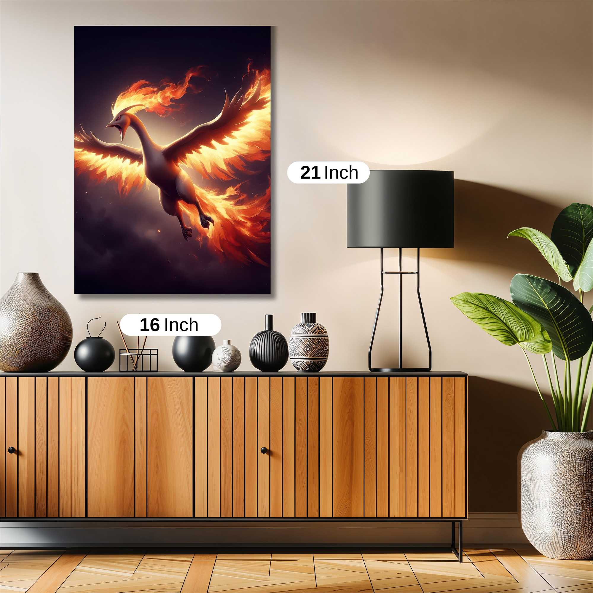 Ho-Oh Blaze Safe Wall Magnetic / M