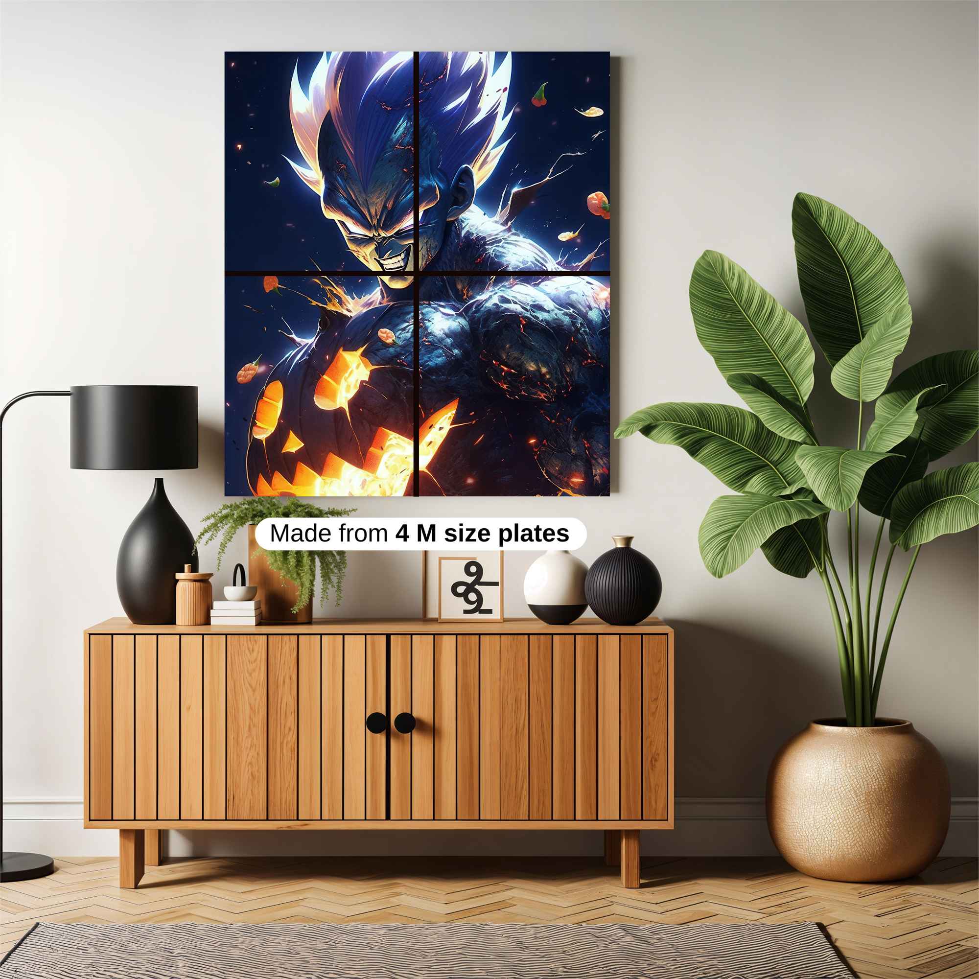 Vegeta Volcanic Safe Wall Magnetic / M