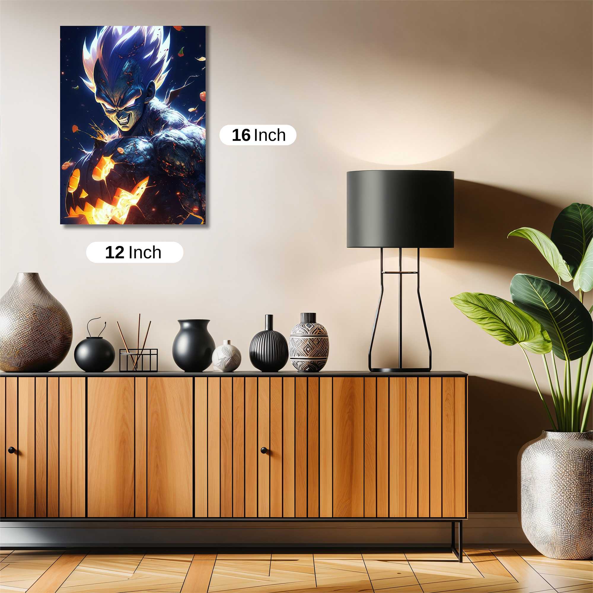 Vegeta Volcanic Safe Wall Magnetic / M