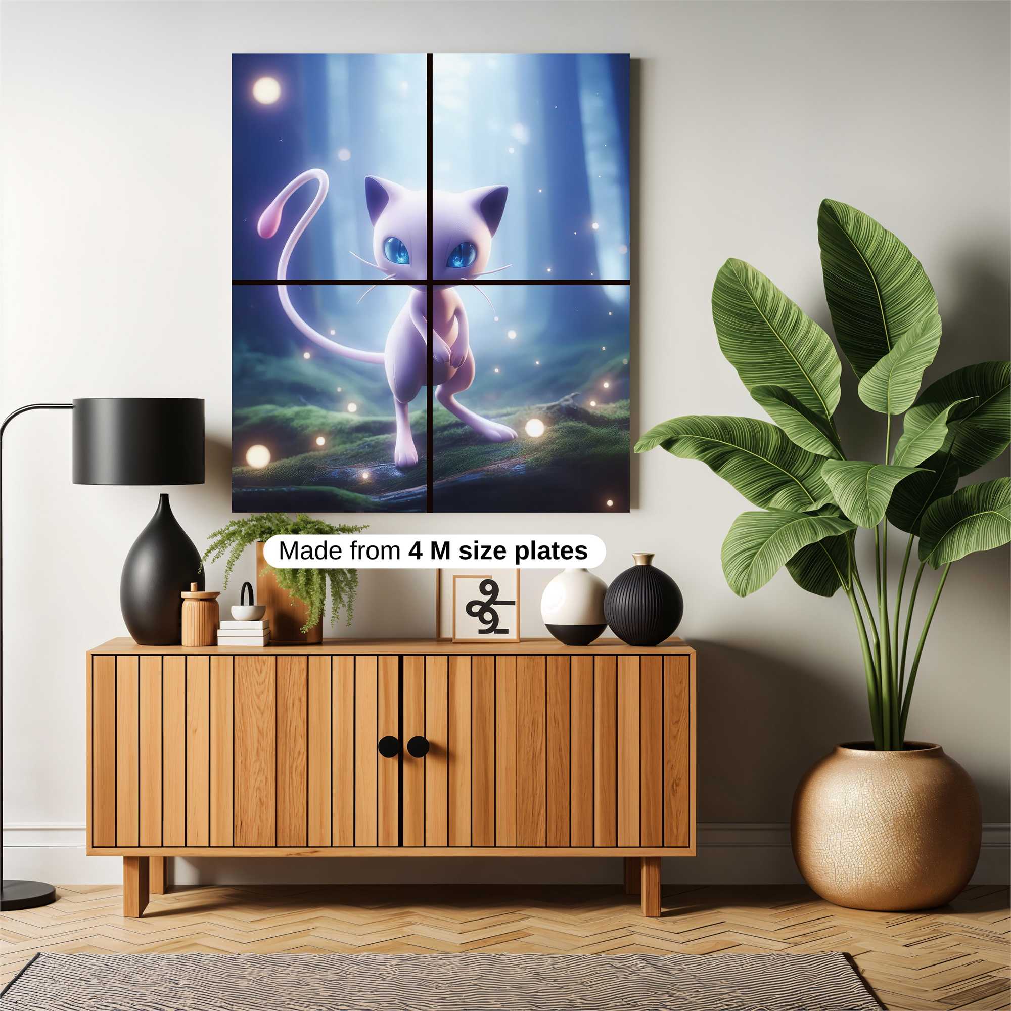 Mew Enchanting Safe Wall Magnetic / M