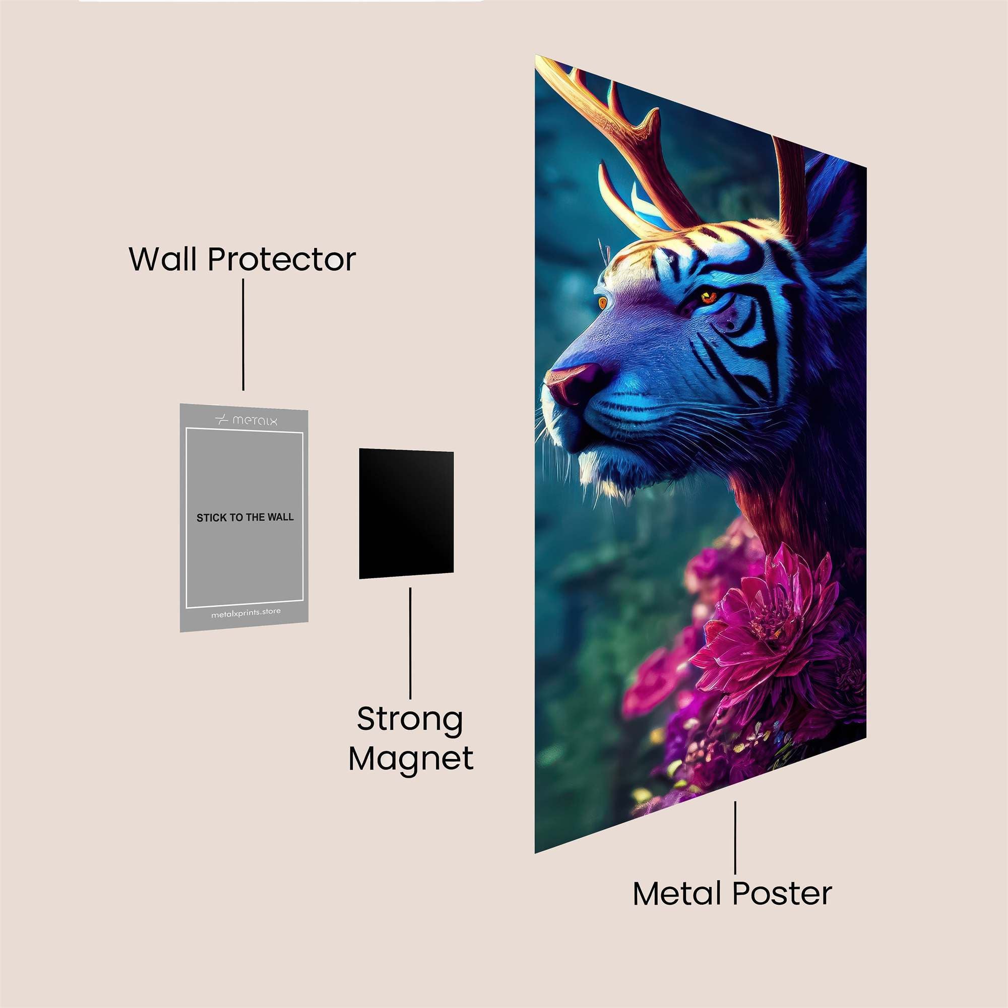 TigerDream Safe Wall Magnetic / M