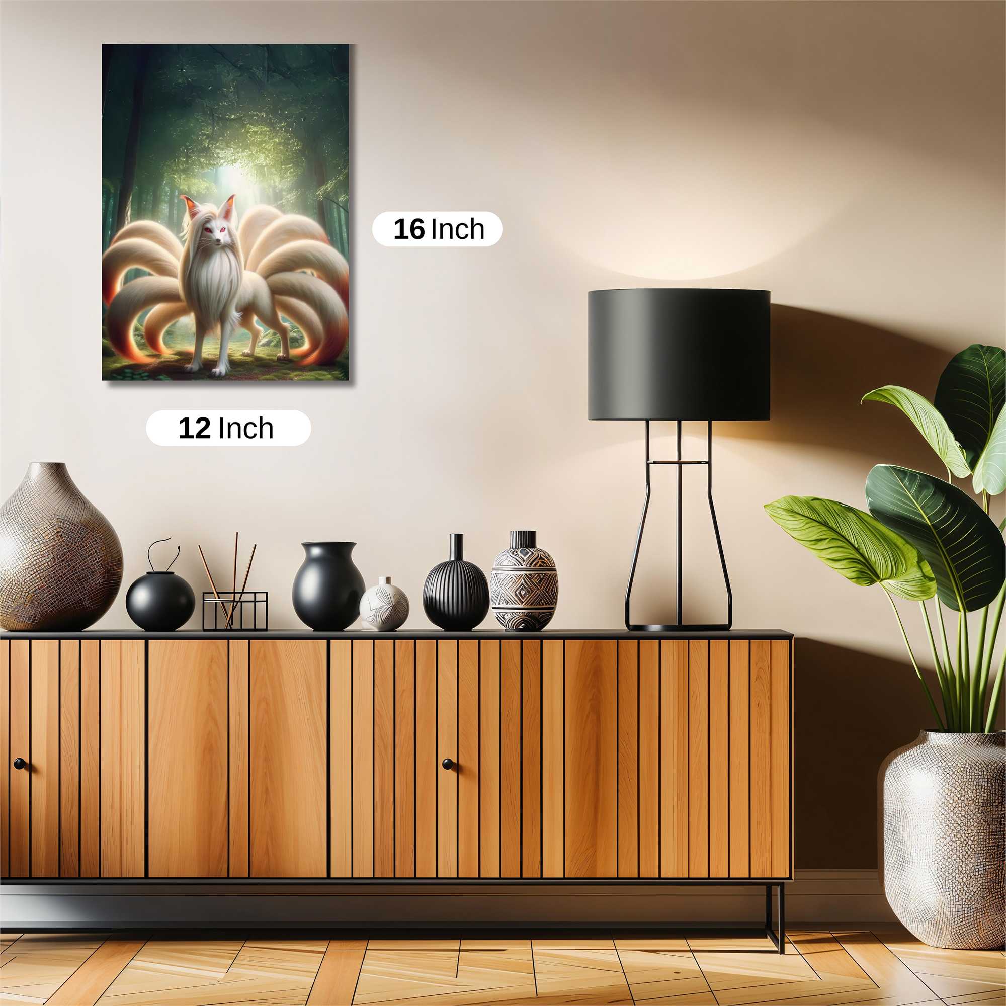 Kitsune Radiant Safe Wall Magnetic / M