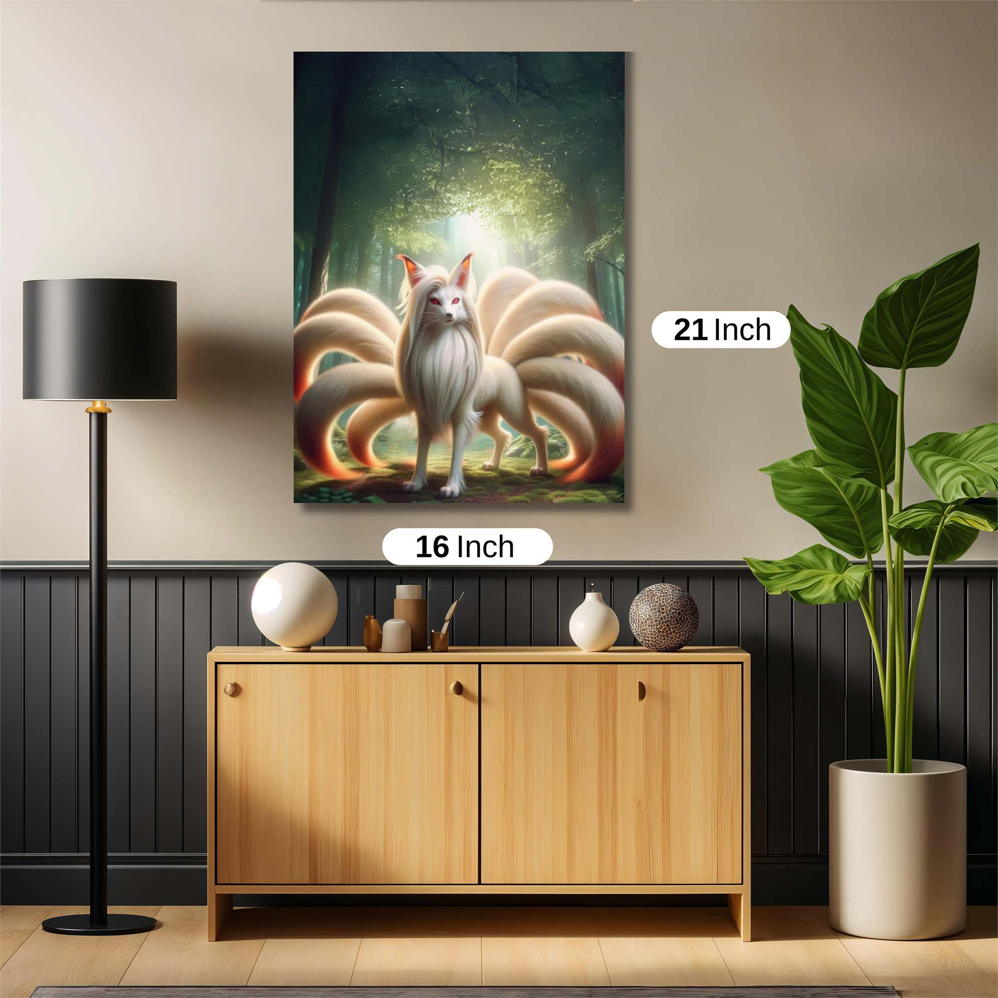 Kitsune Radiant Safe Wall Magnetic / M