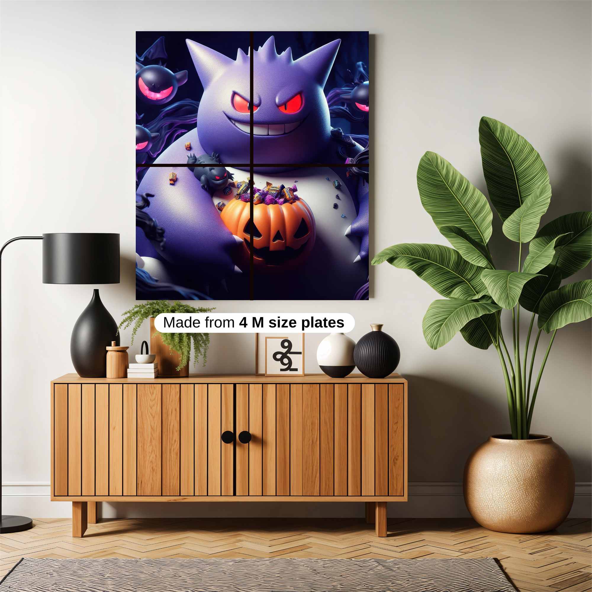 Gengar Ghoul Safe Wall Magnetic / M