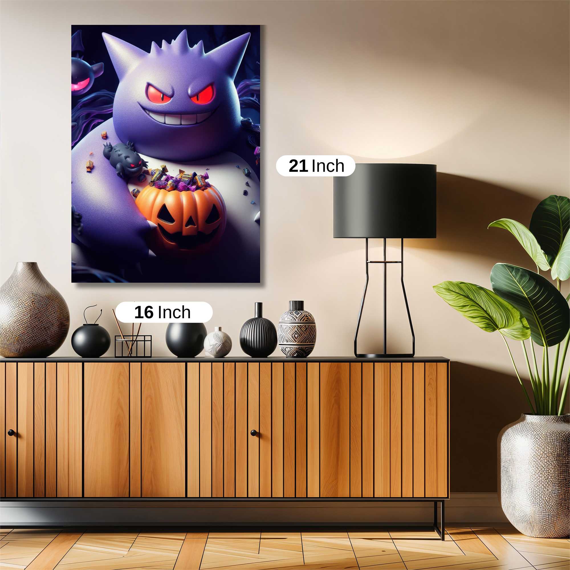 Gengar Ghoul Safe Wall Magnetic / M