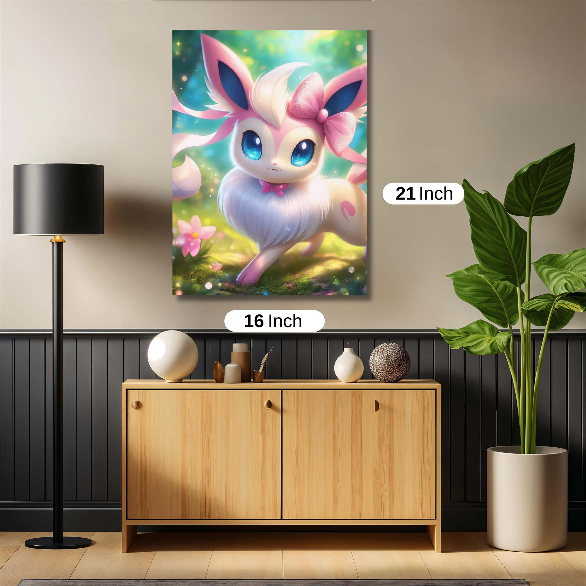Sylveon Serenity Safe Wall Magnetic / M