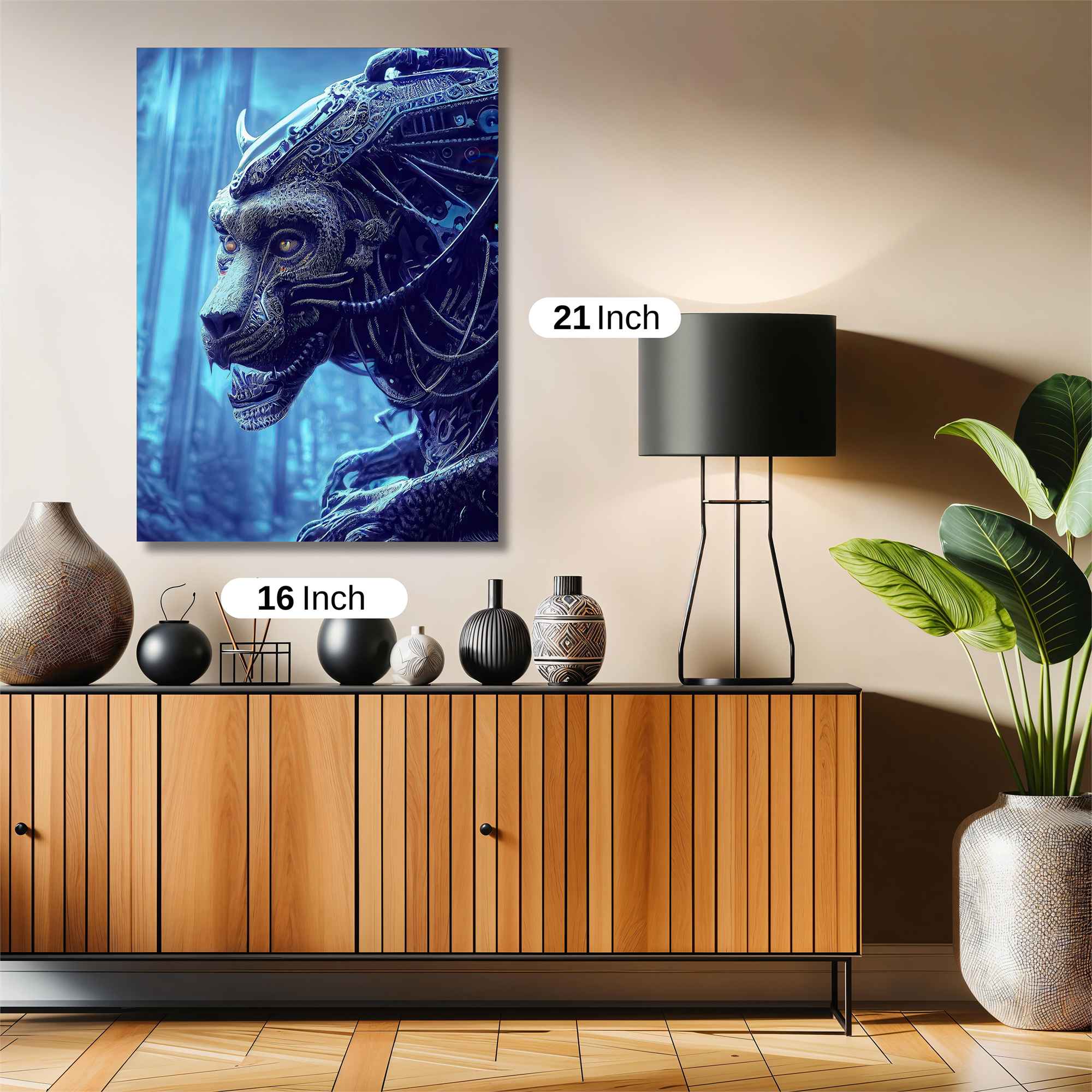 Cyber Panther Safe Wall Magnetic / M