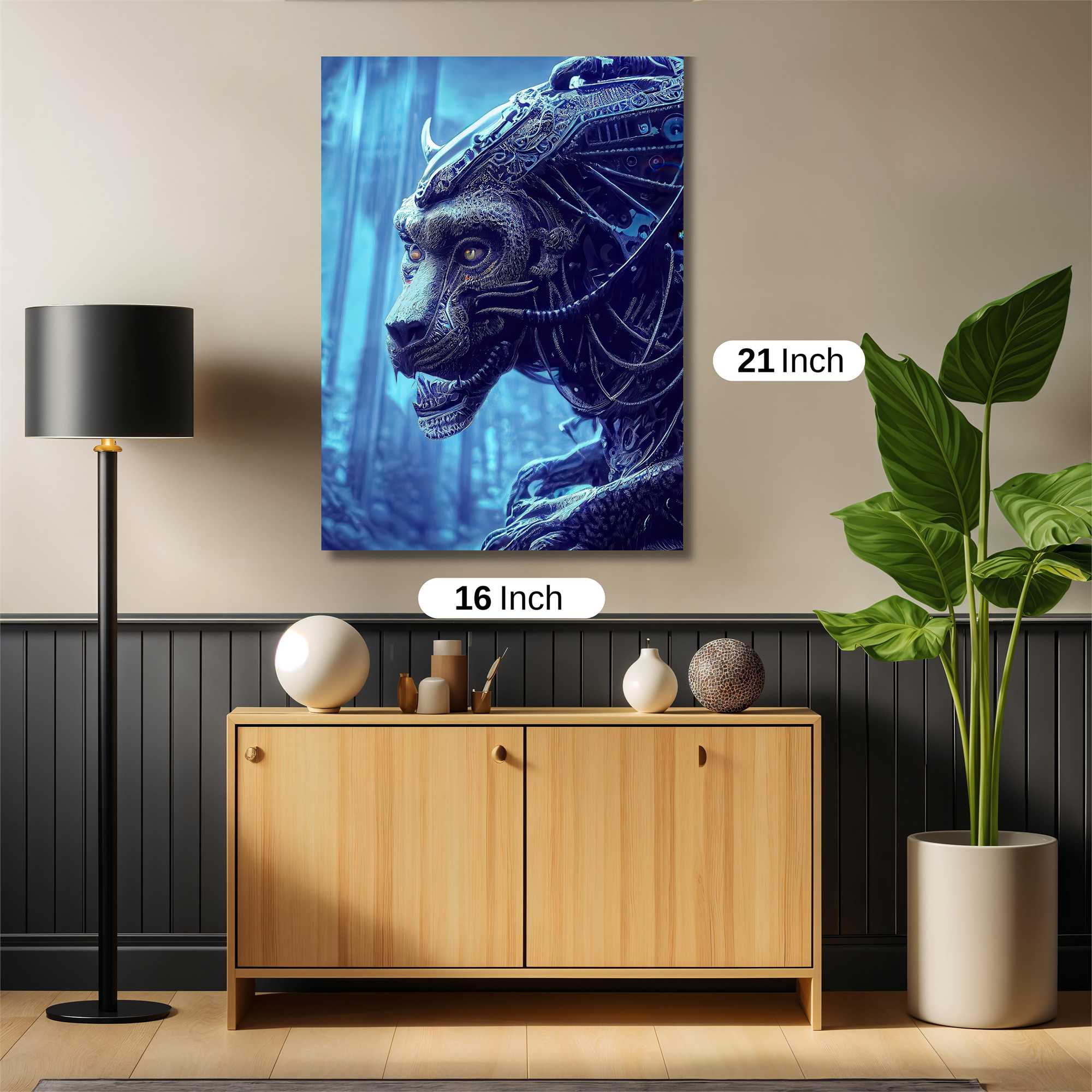 Cyber Panther Safe Wall Magnetic / M