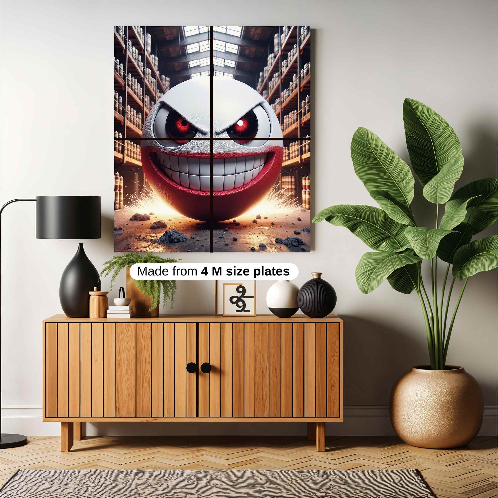 Smiley Havoc Safe Wall Magnetic / M