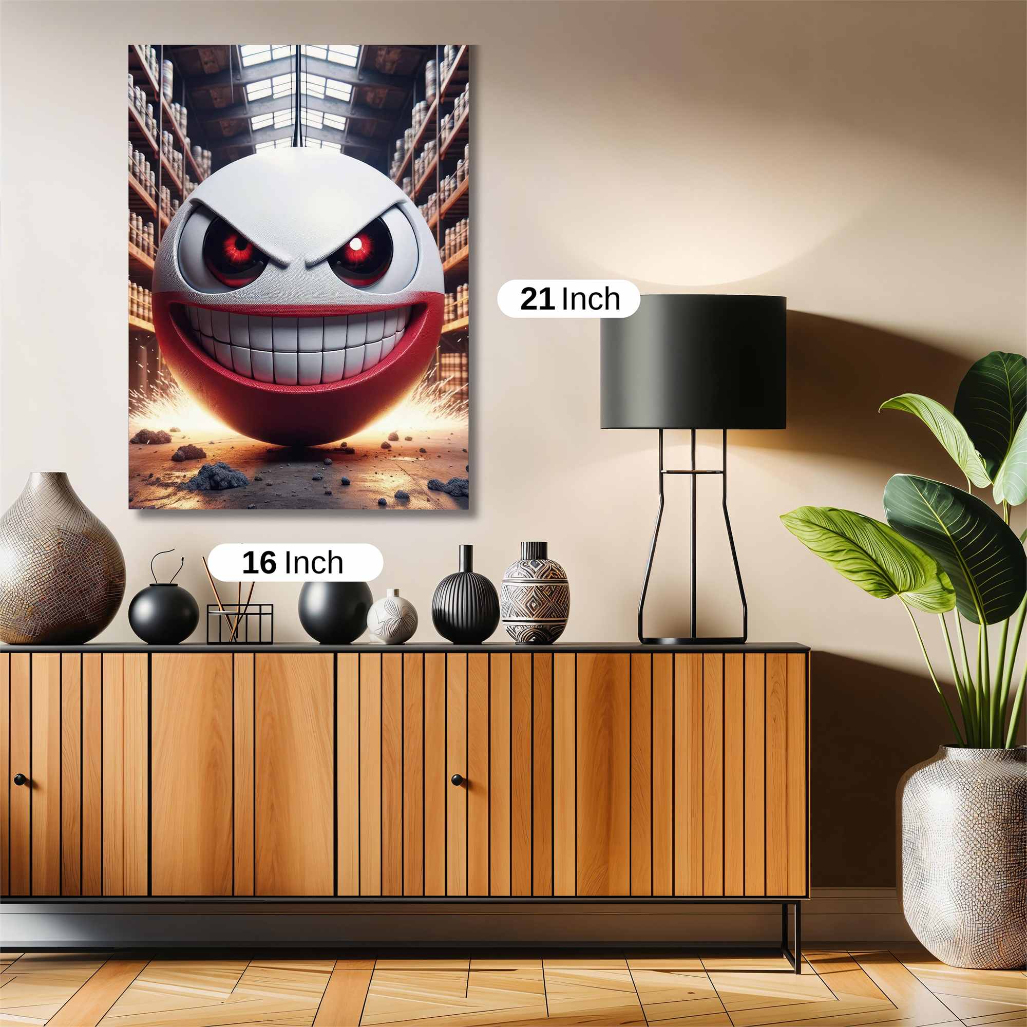 Smiley Havoc Safe Wall Magnetic / M