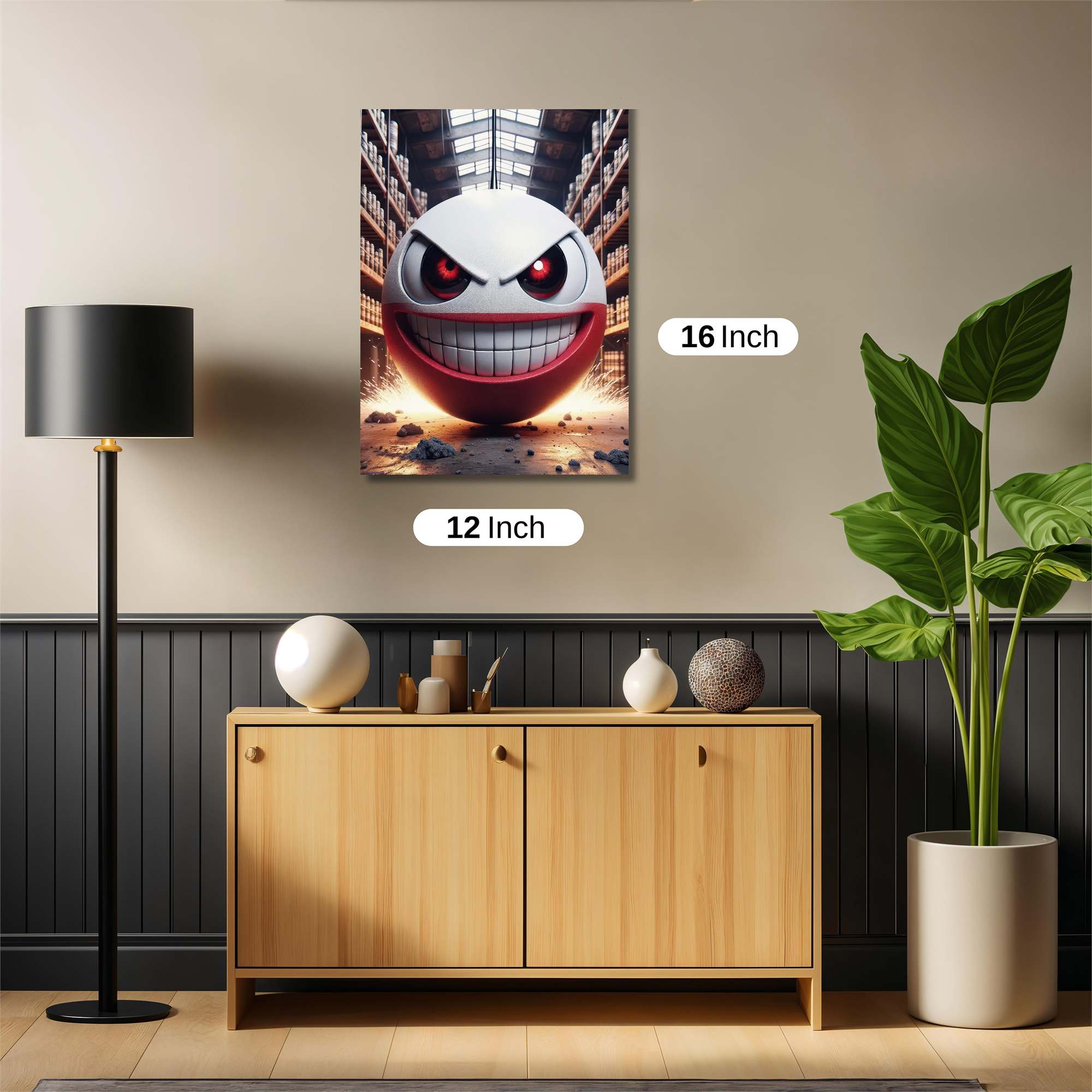 Smiley Havoc Safe Wall Magnetic / M