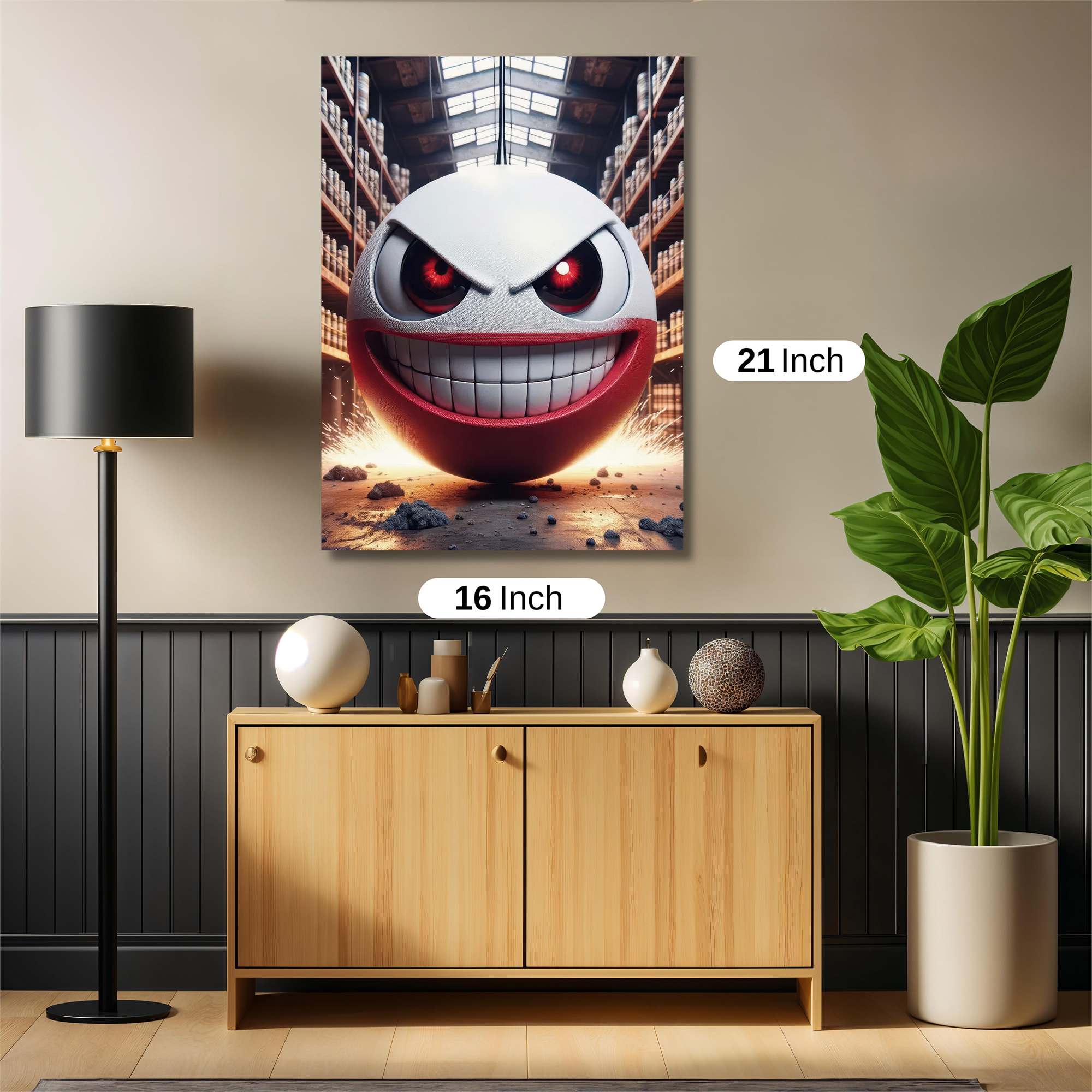 Smiley Havoc Safe Wall Magnetic / M