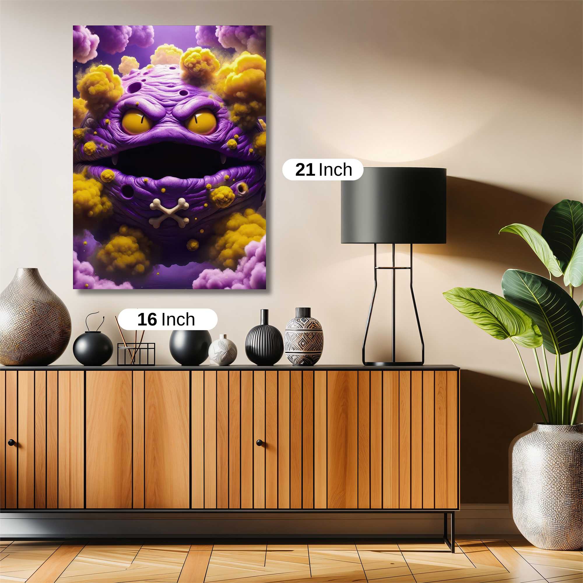 Toxic Menace Safe Wall Magnetic / M