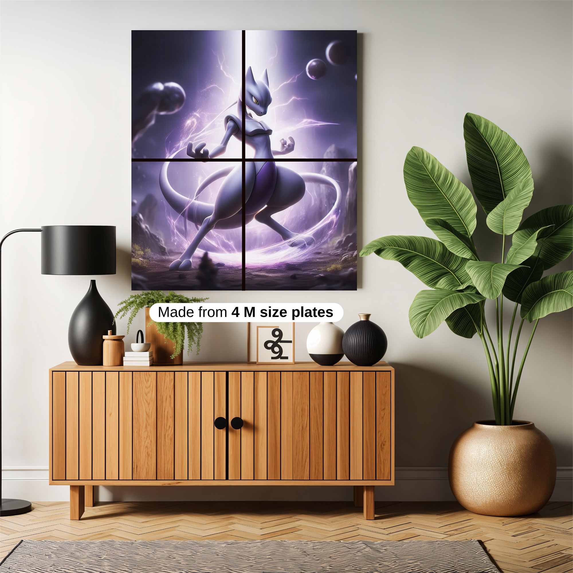 Mewtwo Majestic Safe Wall Magnetic / M