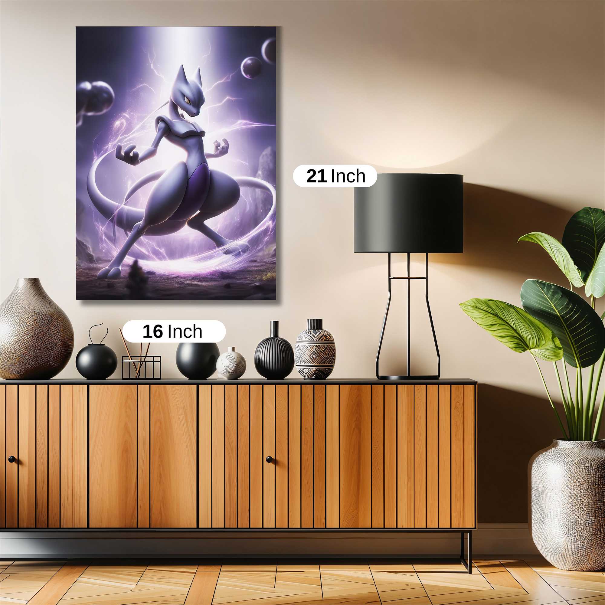 Mewtwo Majestic Safe Wall Magnetic / M