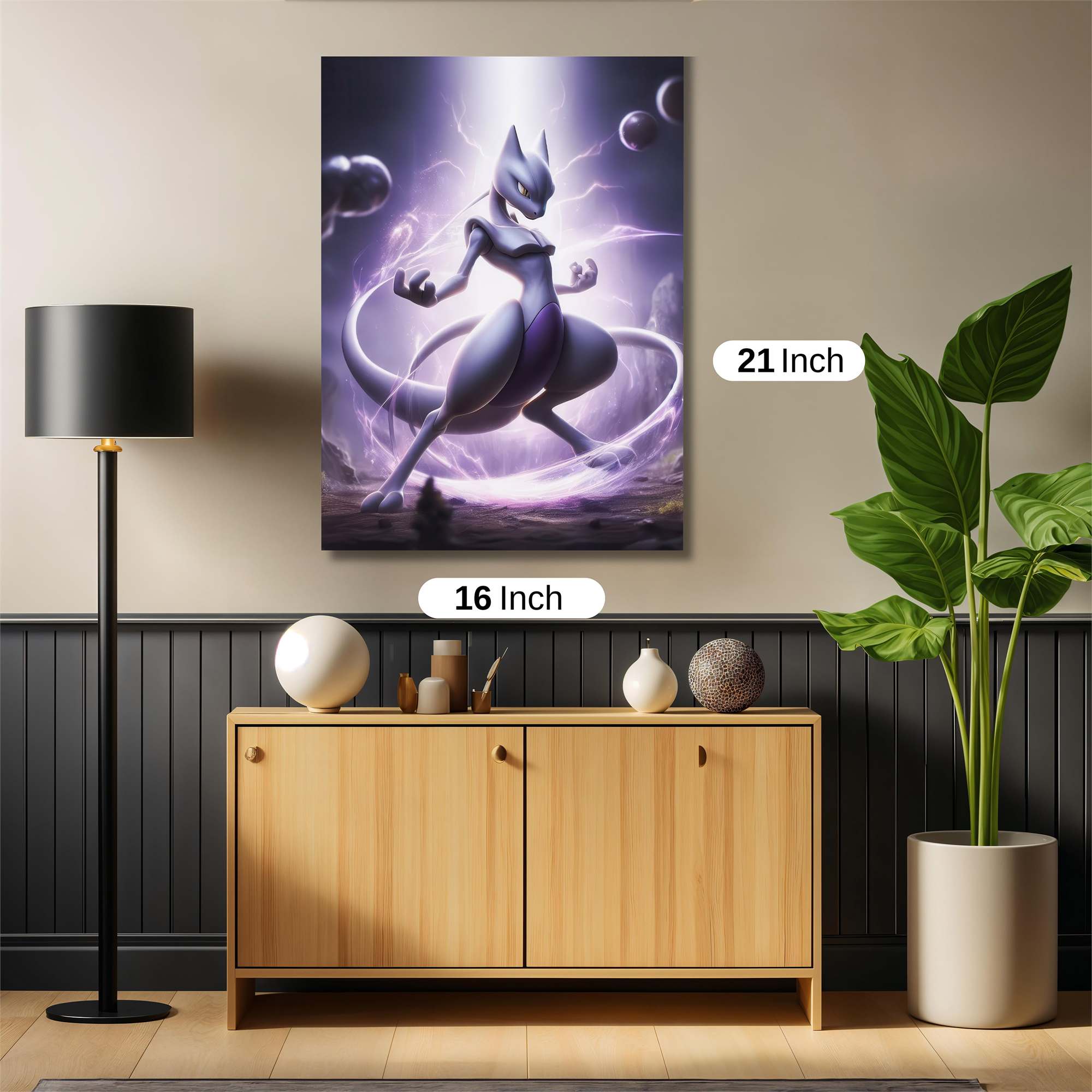 Mewtwo Majestic Safe Wall Magnetic / M