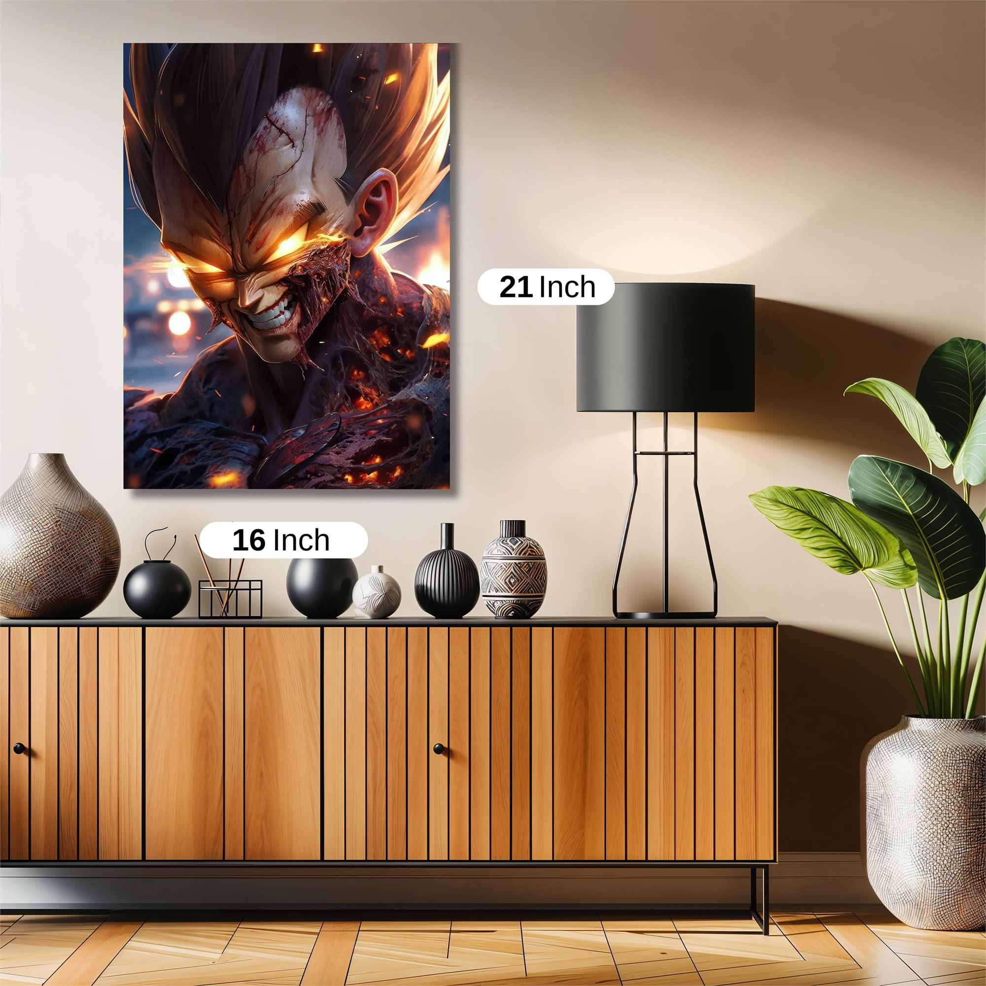 Vegeta Volcanic Safe Wall Magnetic / M