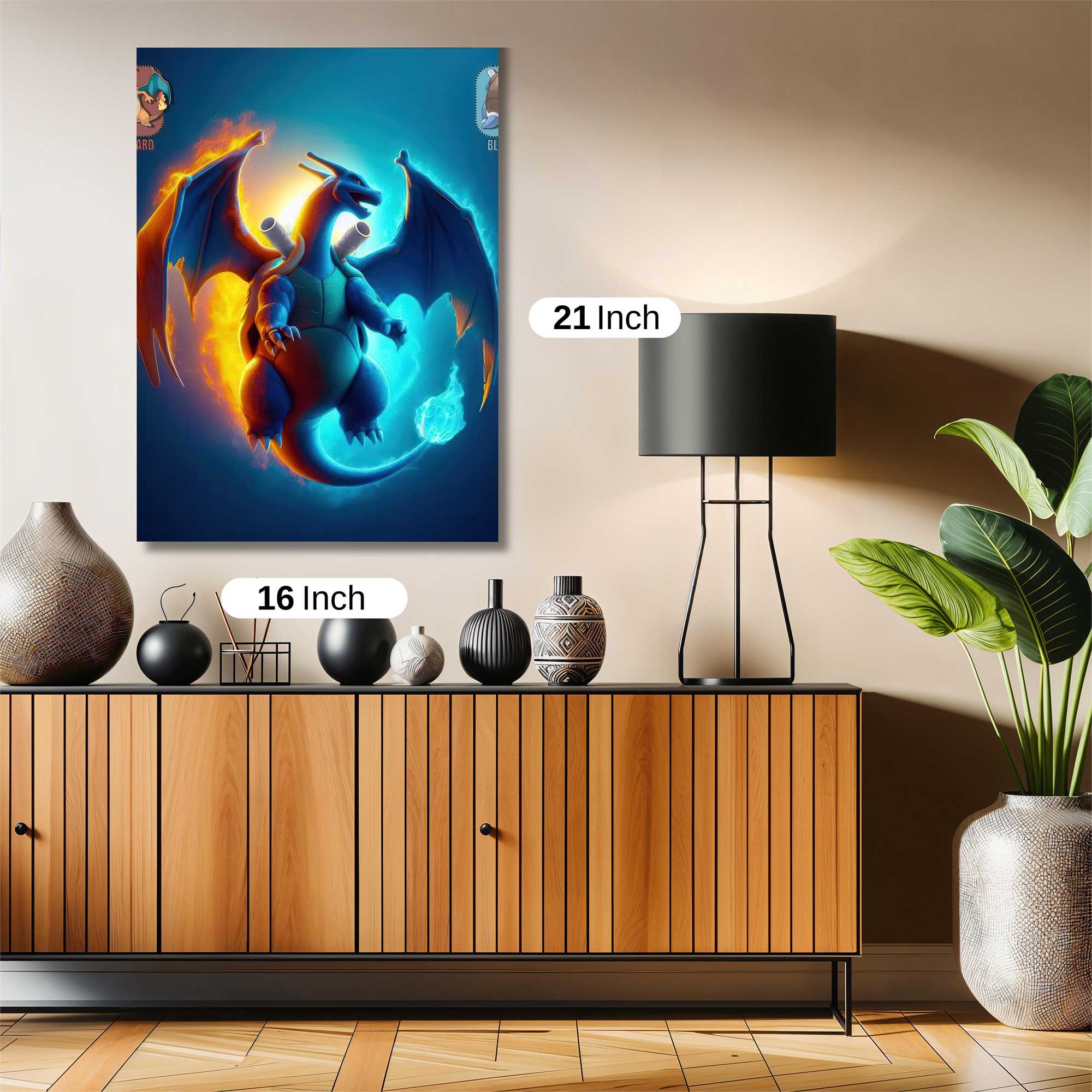 Charizard Blaze Safe Wall Magnetic / M
