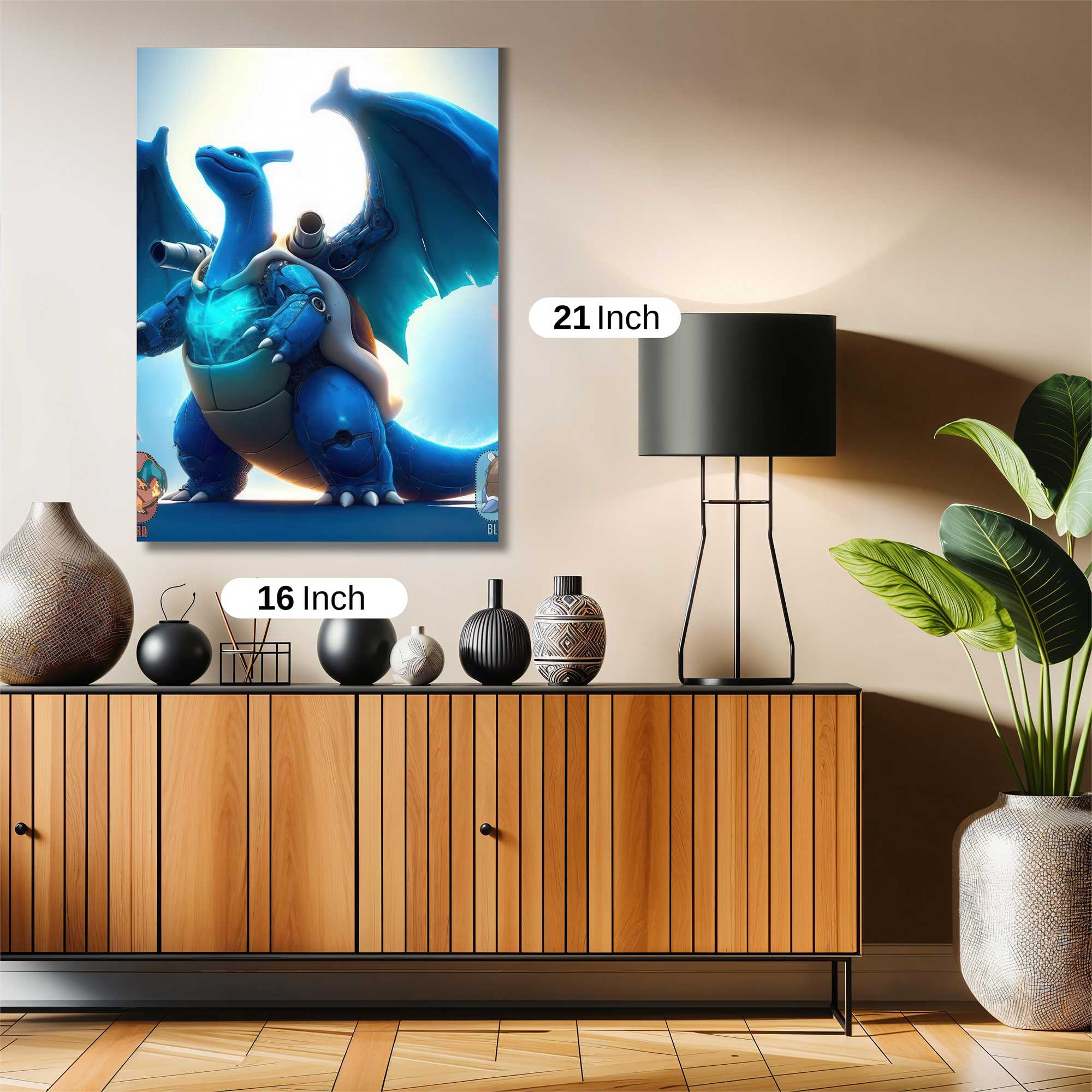 Charizard Fusion Safe Wall Magnetic / M
