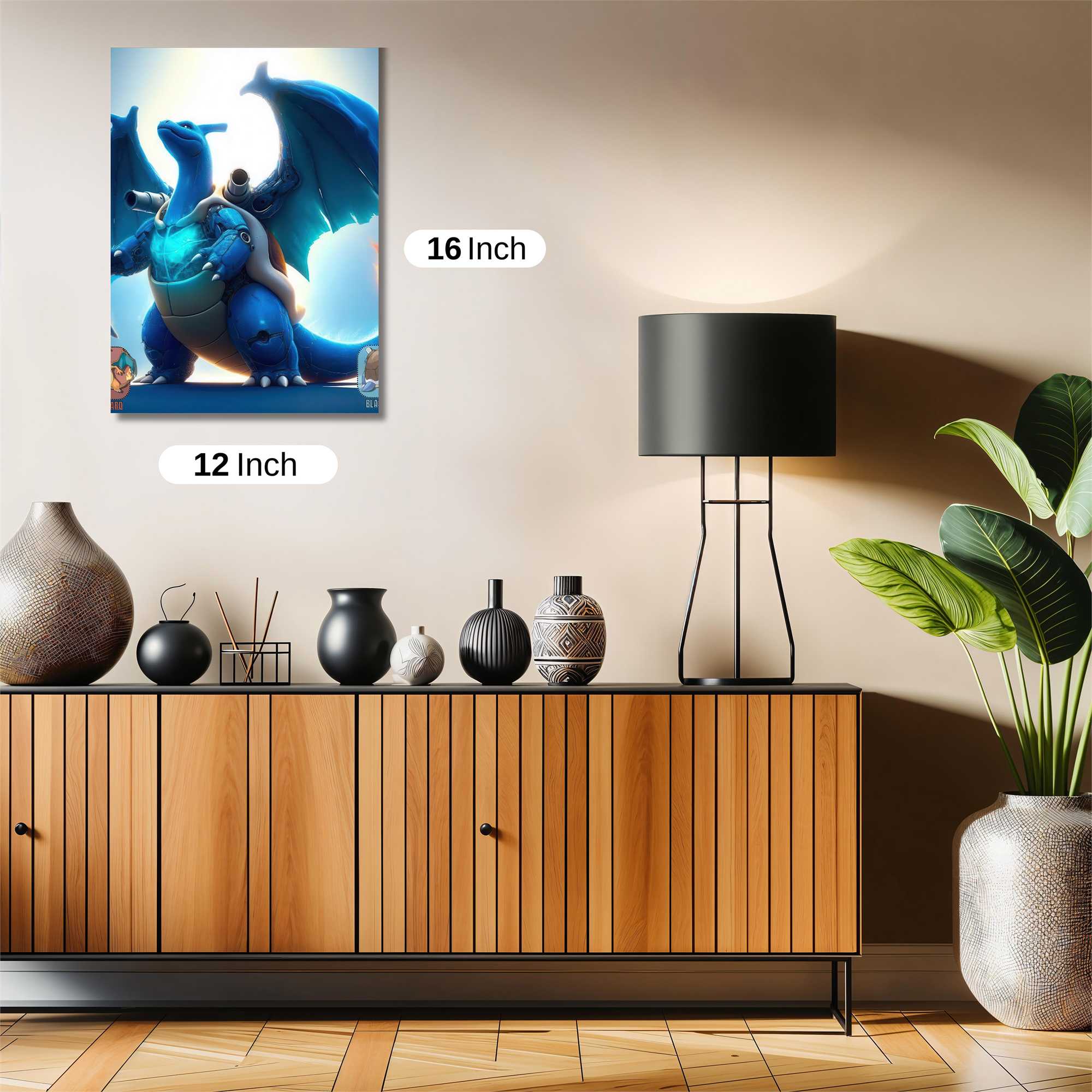 Charizard Fusion Safe Wall Magnetic / M