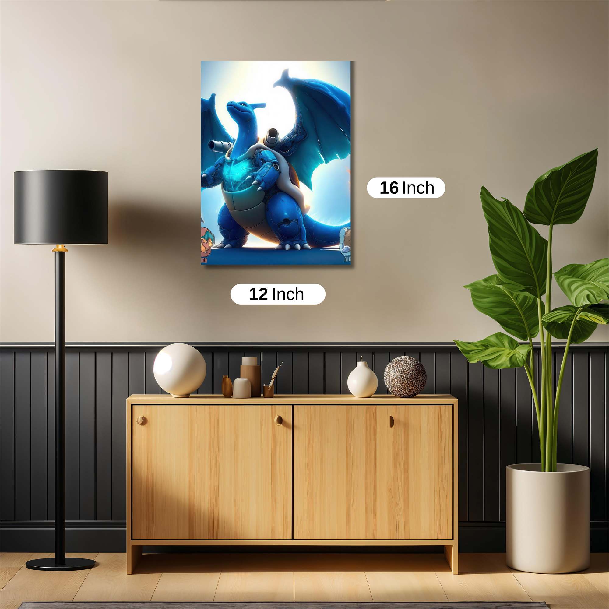 Charizard Fusion Safe Wall Magnetic / M