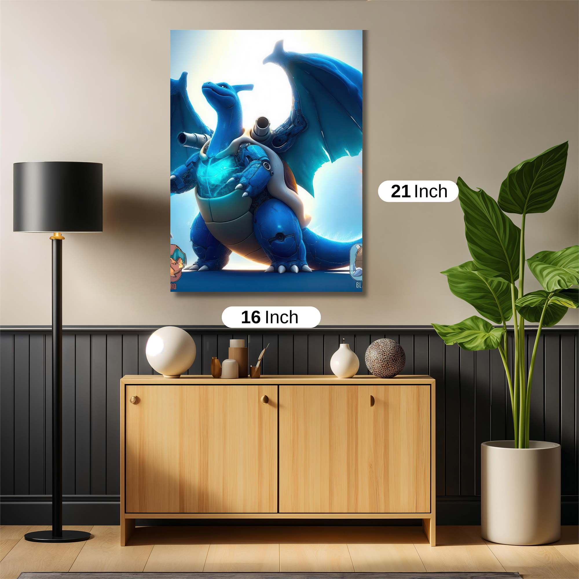 Charizard Fusion Safe Wall Magnetic / M