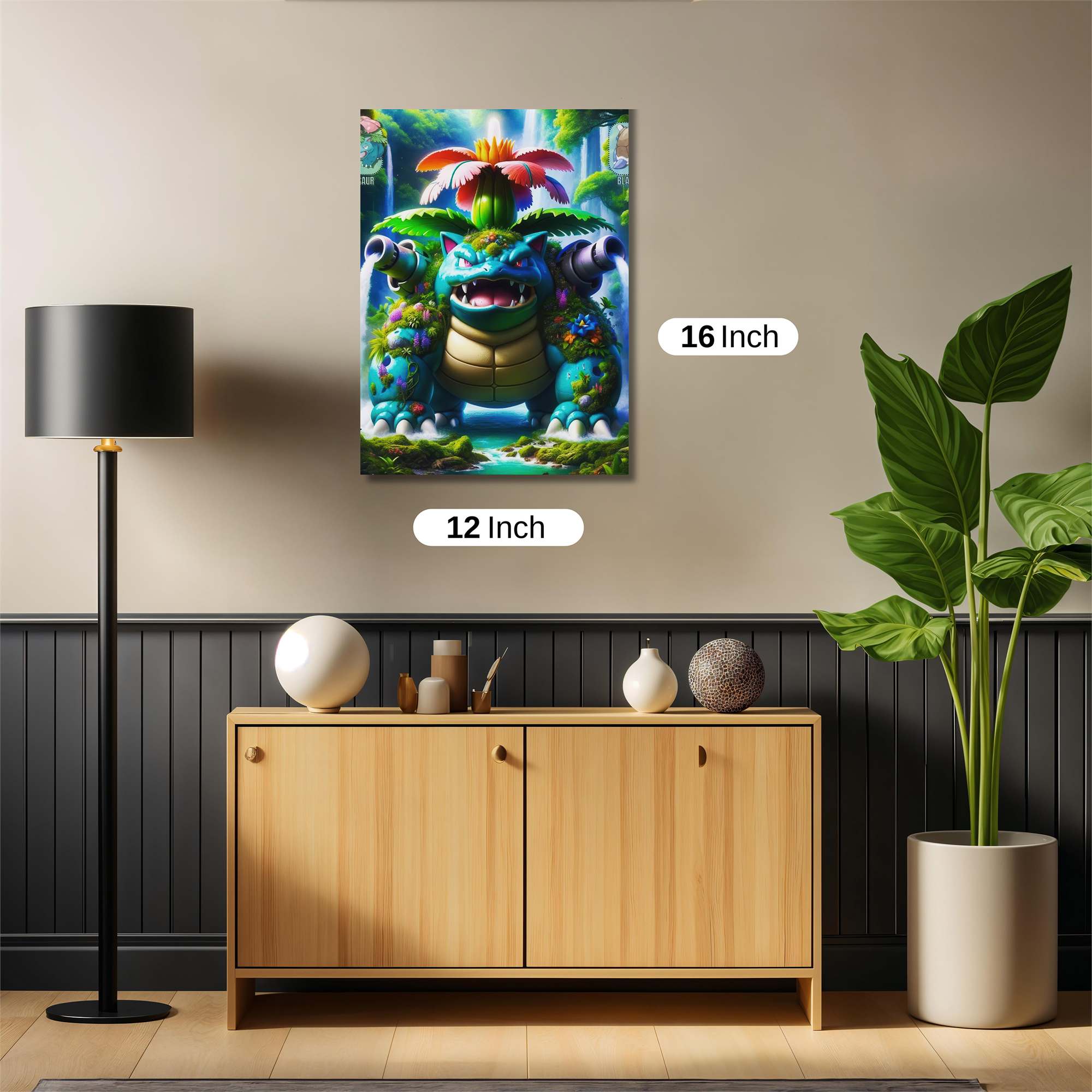 Venusaur Vibrant Safe Wall Magnetic / M