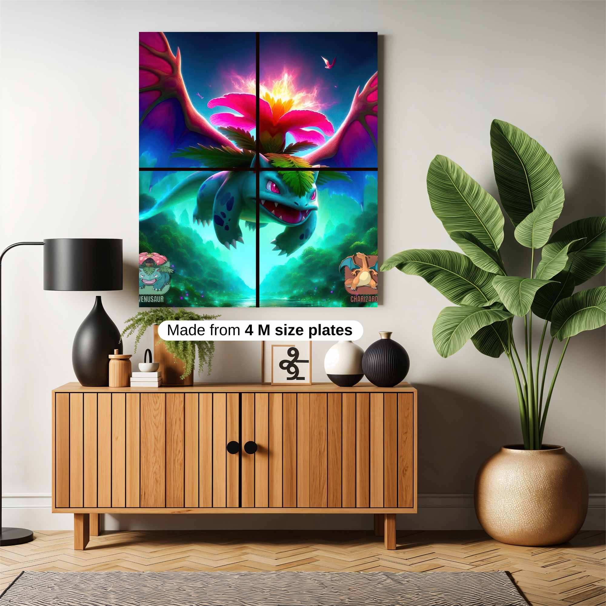 Venusaur Radiant Safe Wall Magnetic / M