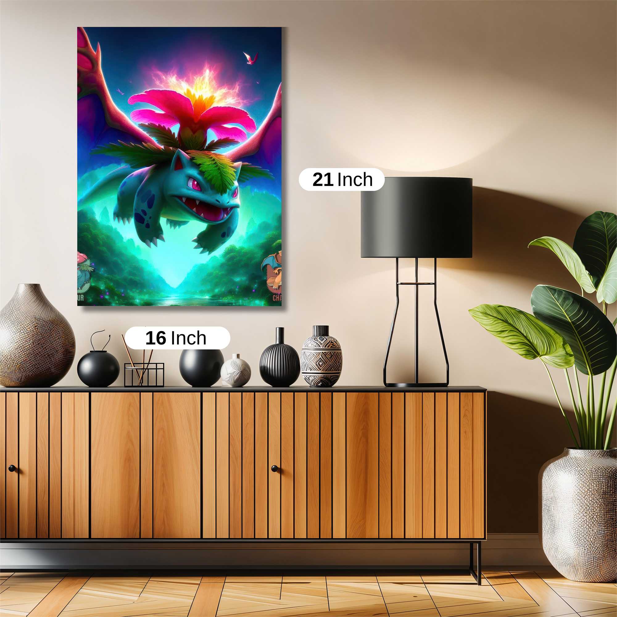 Venusaur Radiant Safe Wall Magnetic / M