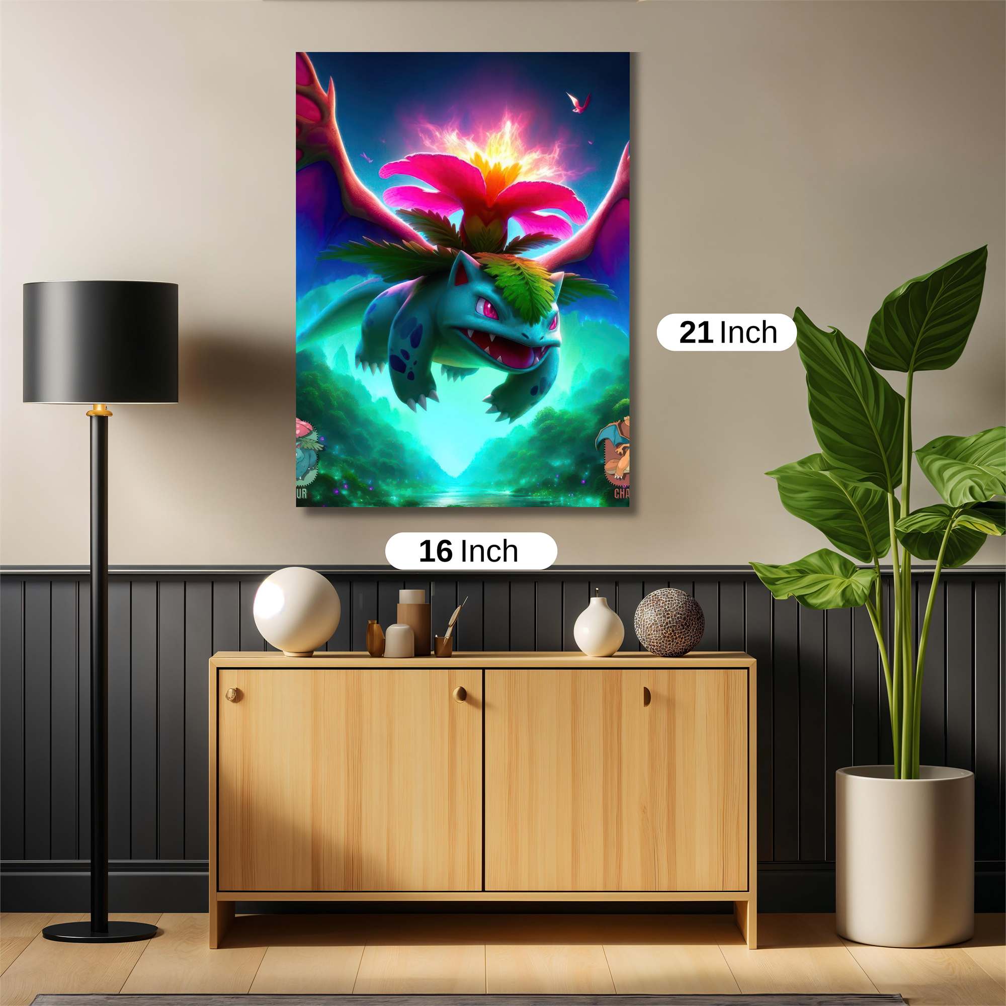 Venusaur Radiant Safe Wall Magnetic / M