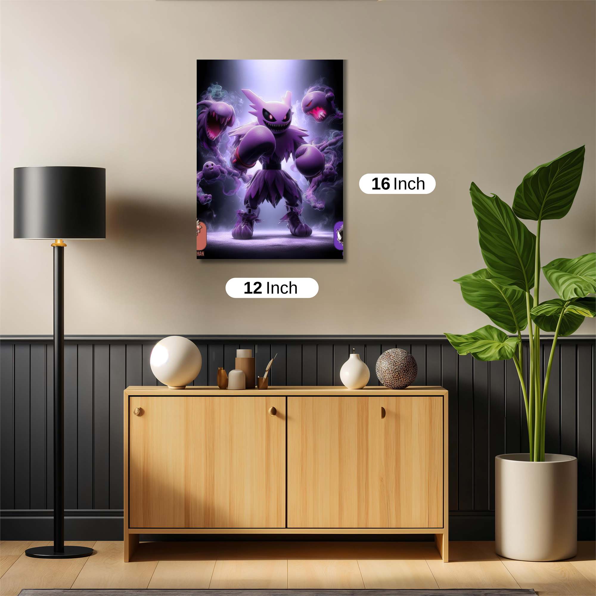 Gengar Ghastly Safe Wall Magnetic / M