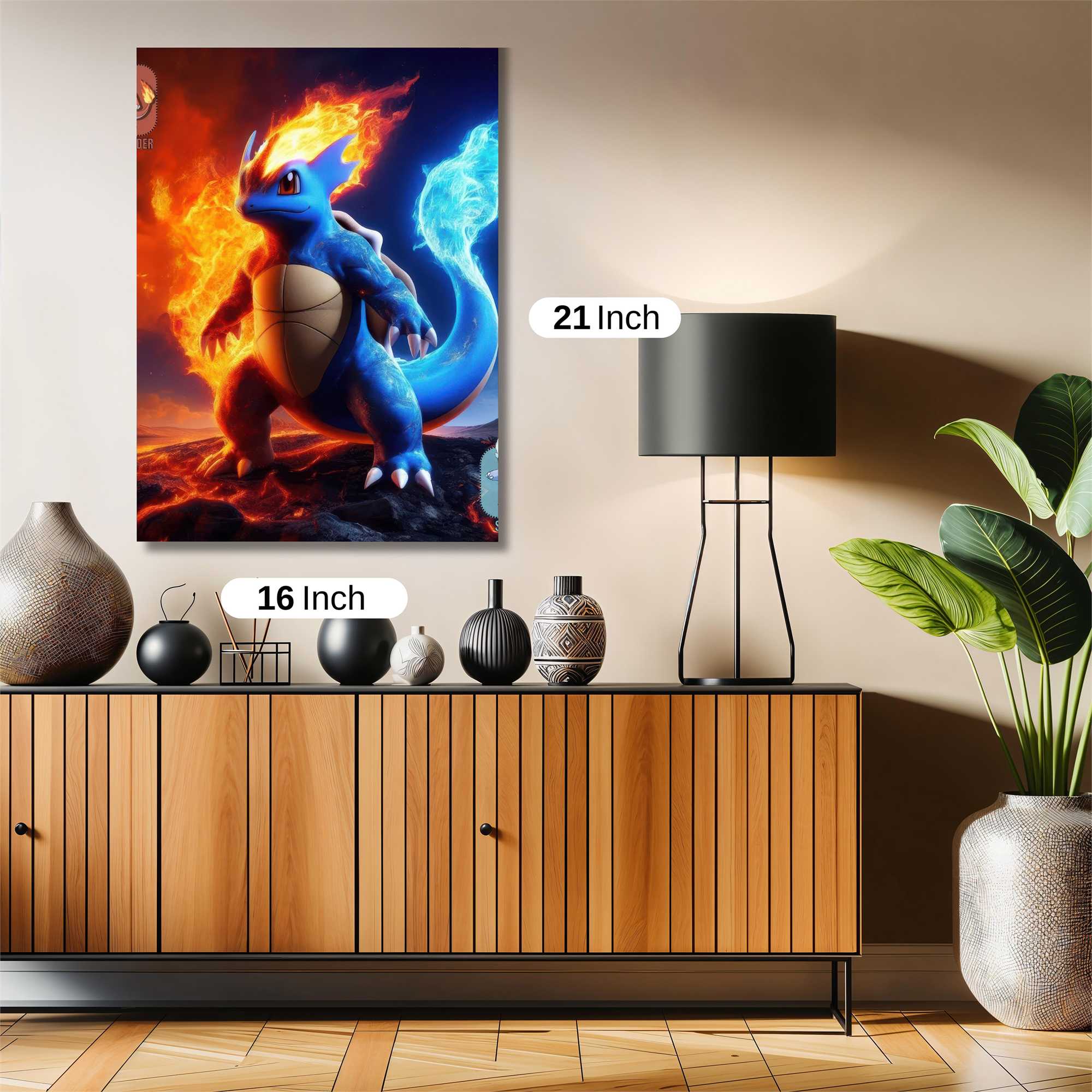 Blaziken Blaze Safe Wall Magnetic / M