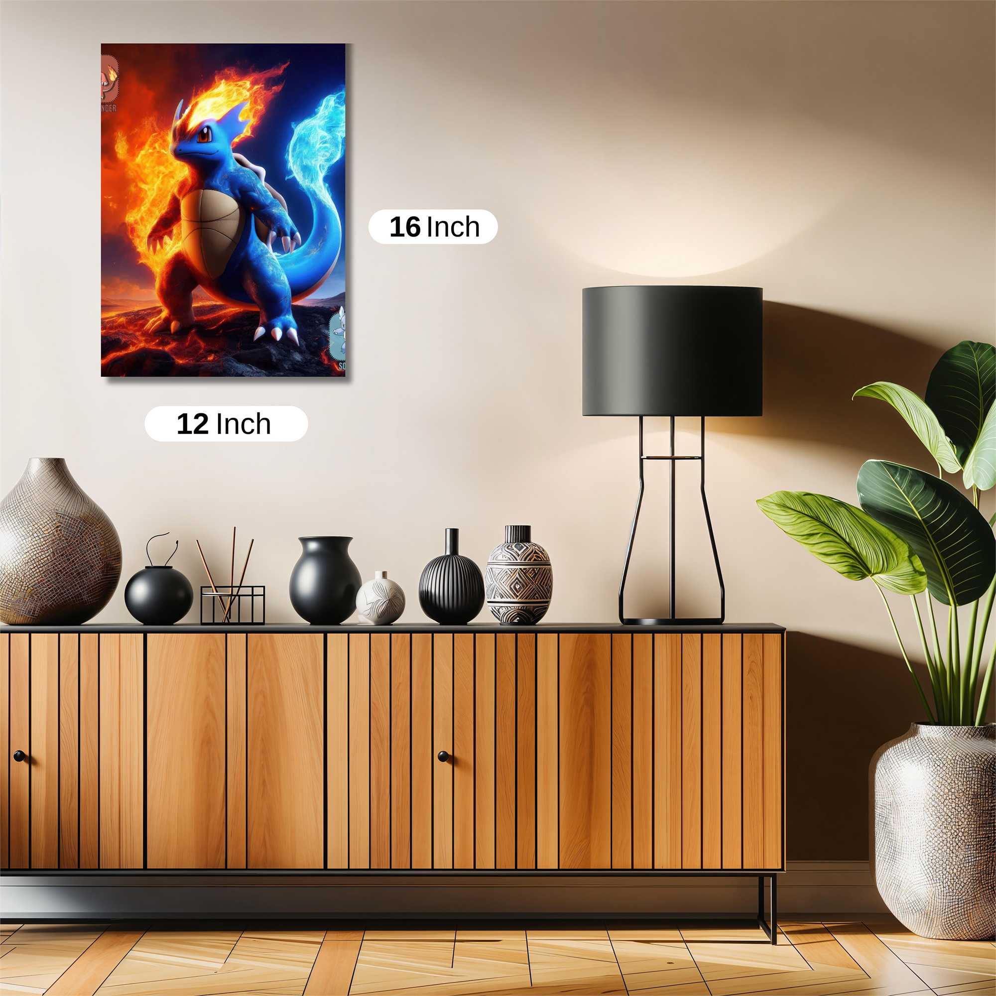 Blaziken Blaze Safe Wall Magnetic / M