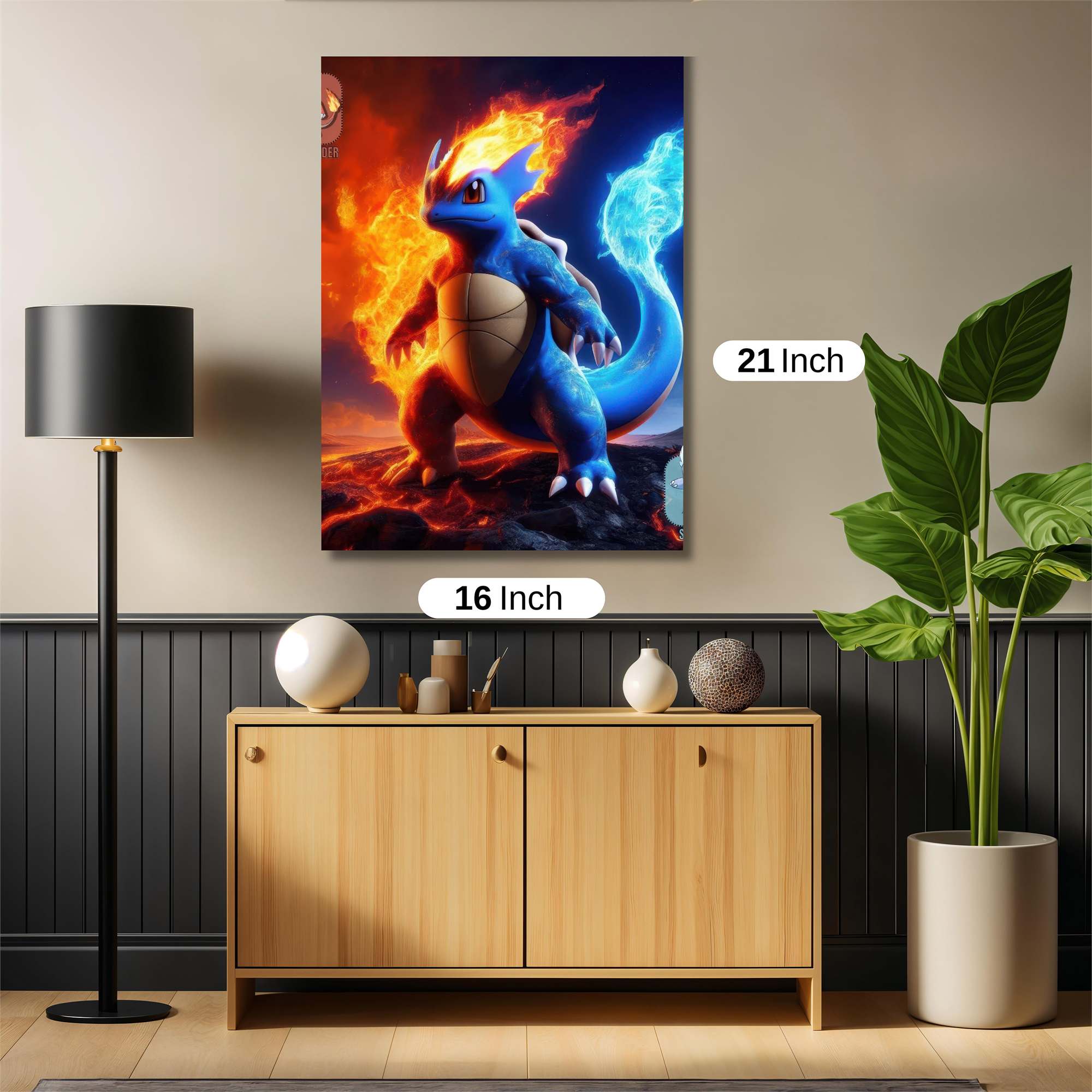 Blaziken Blaze Safe Wall Magnetic / M