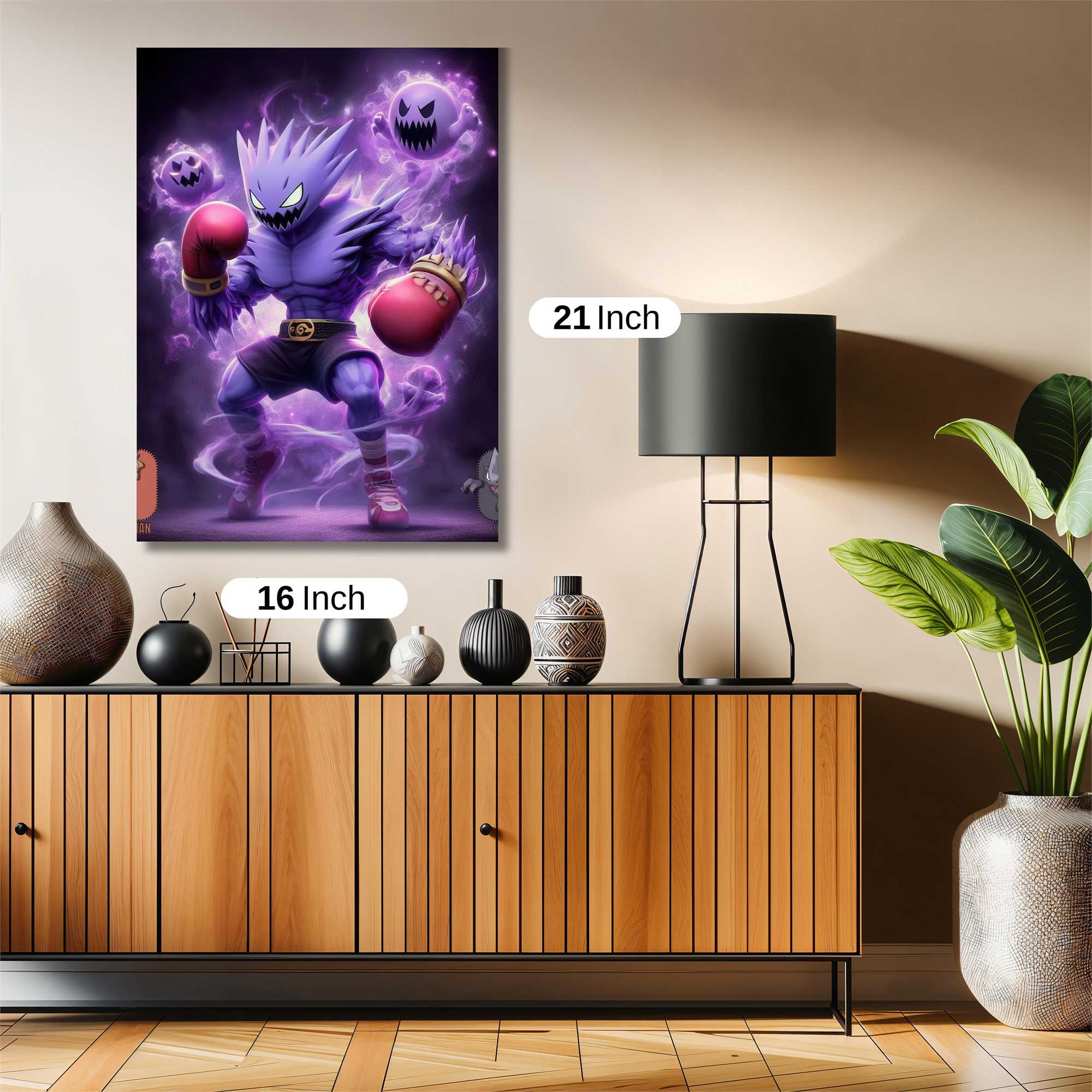 Gengar Boxer Safe Wall Magnetic / M