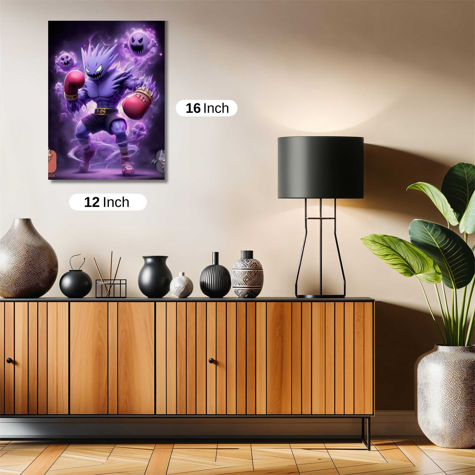 Gengar Boxer Safe Wall Magnetic / M