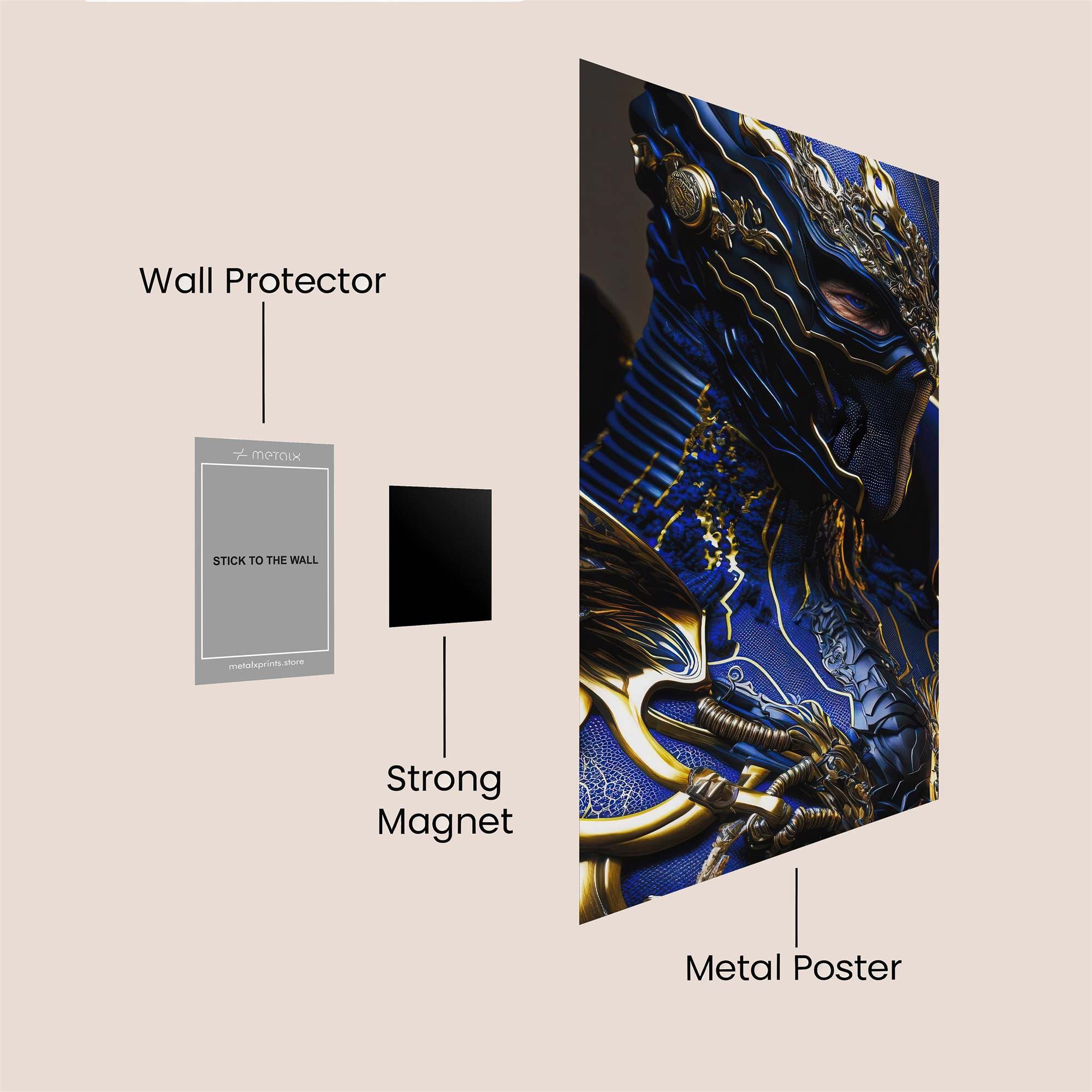 Arcane Majesty Safe Wall Magnetic / M