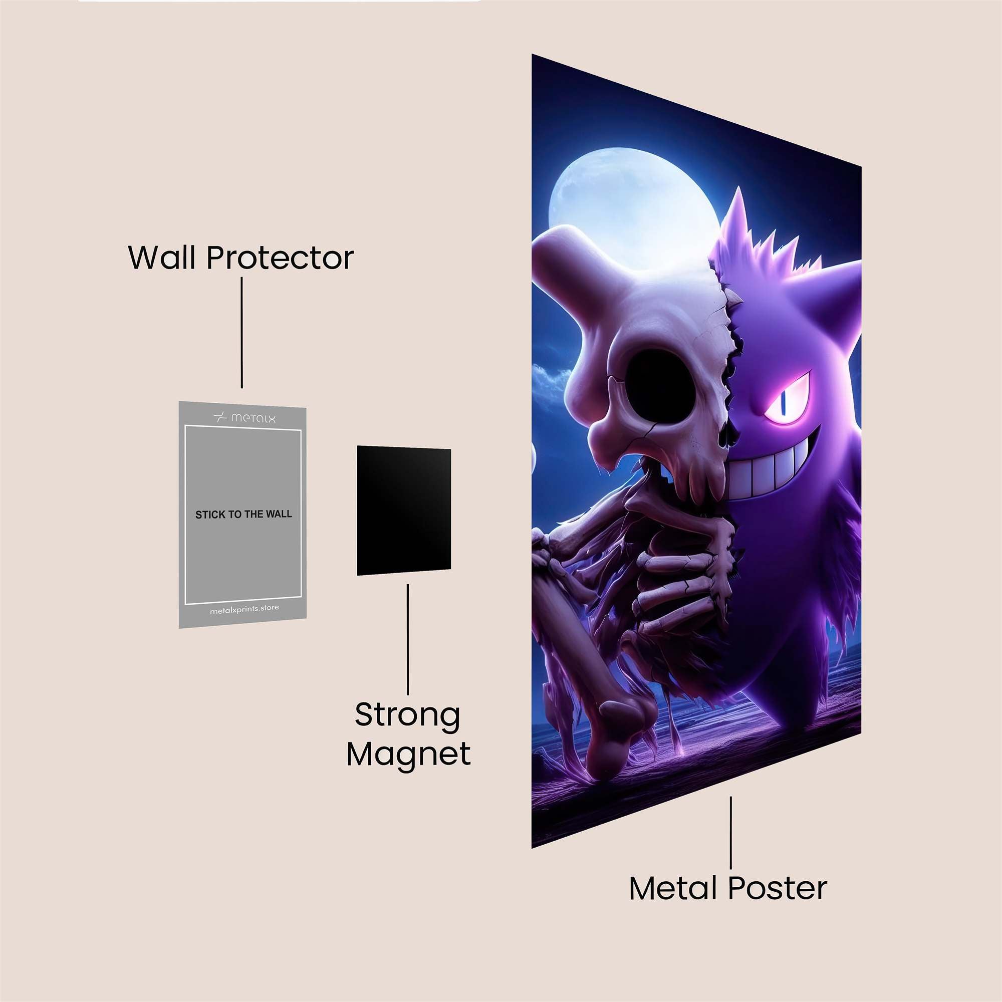 Ghastly Eerie Safe Wall Magnetic / M