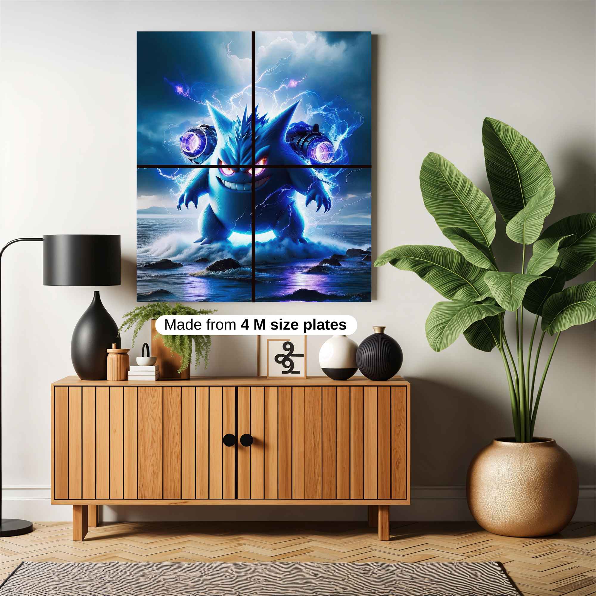 Gengar Thunderous Safe Wall Magnetic / M