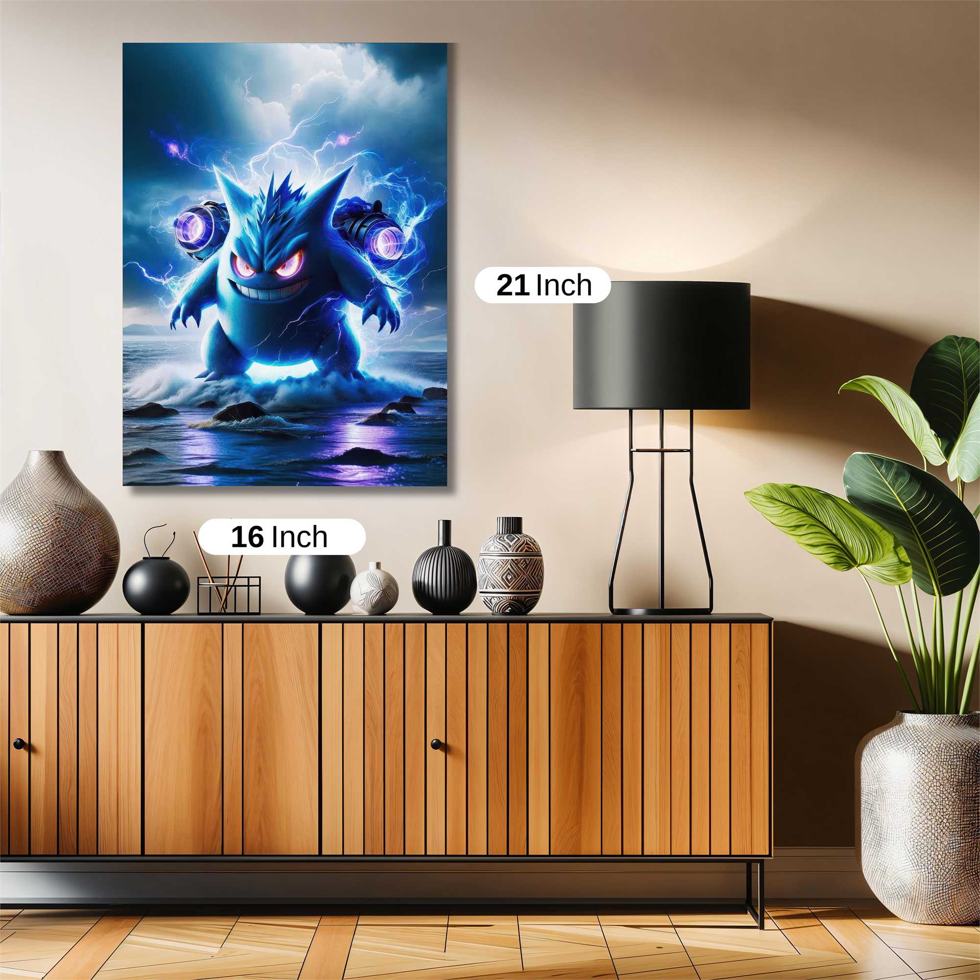 Gengar Thunderous Safe Wall Magnetic / M