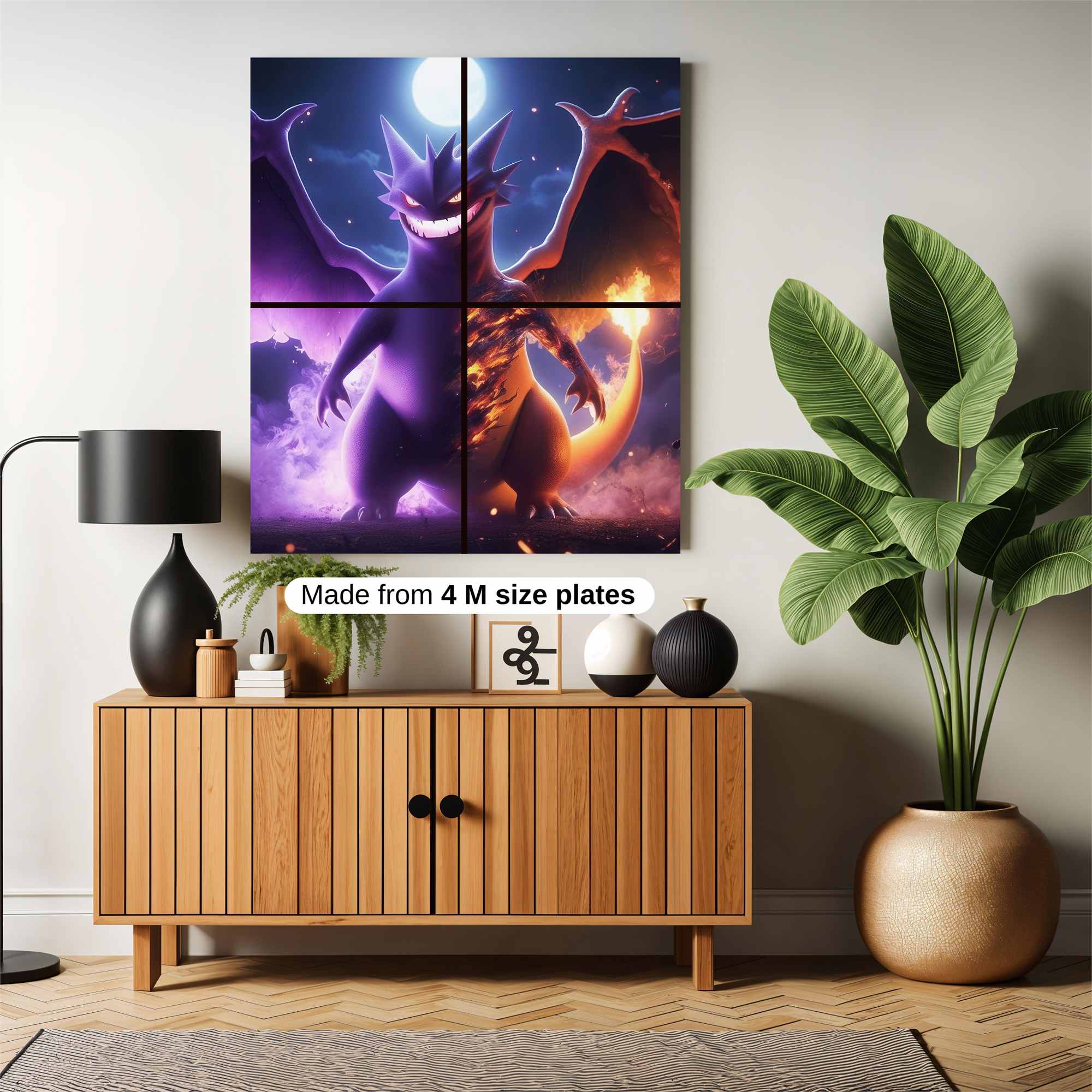 Gengar Inferno Safe Wall Magnetic / M